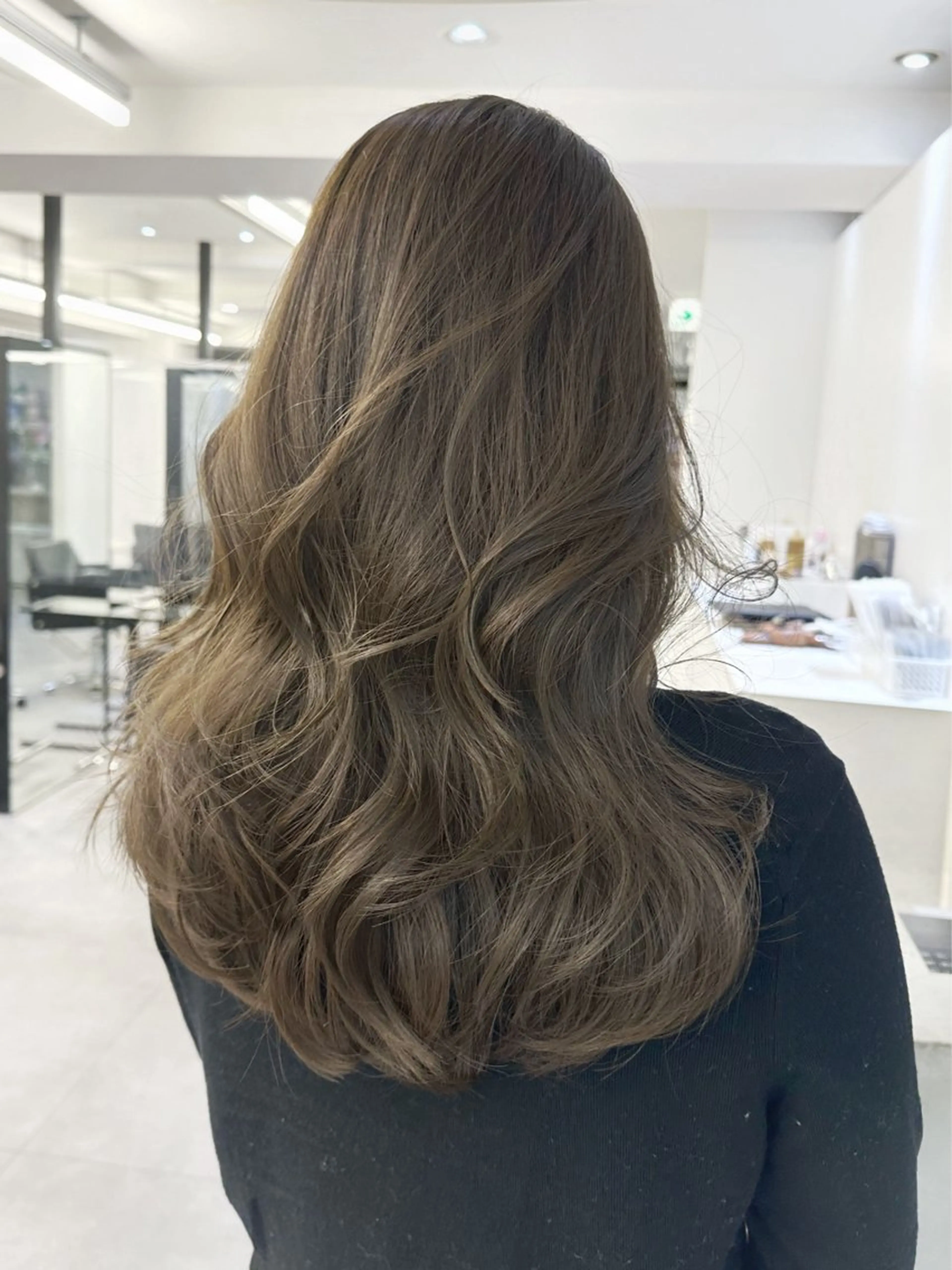 ロング AHNKISM所属・トレンド🌷 ボブ　パーマ🩰のヘアスタイル