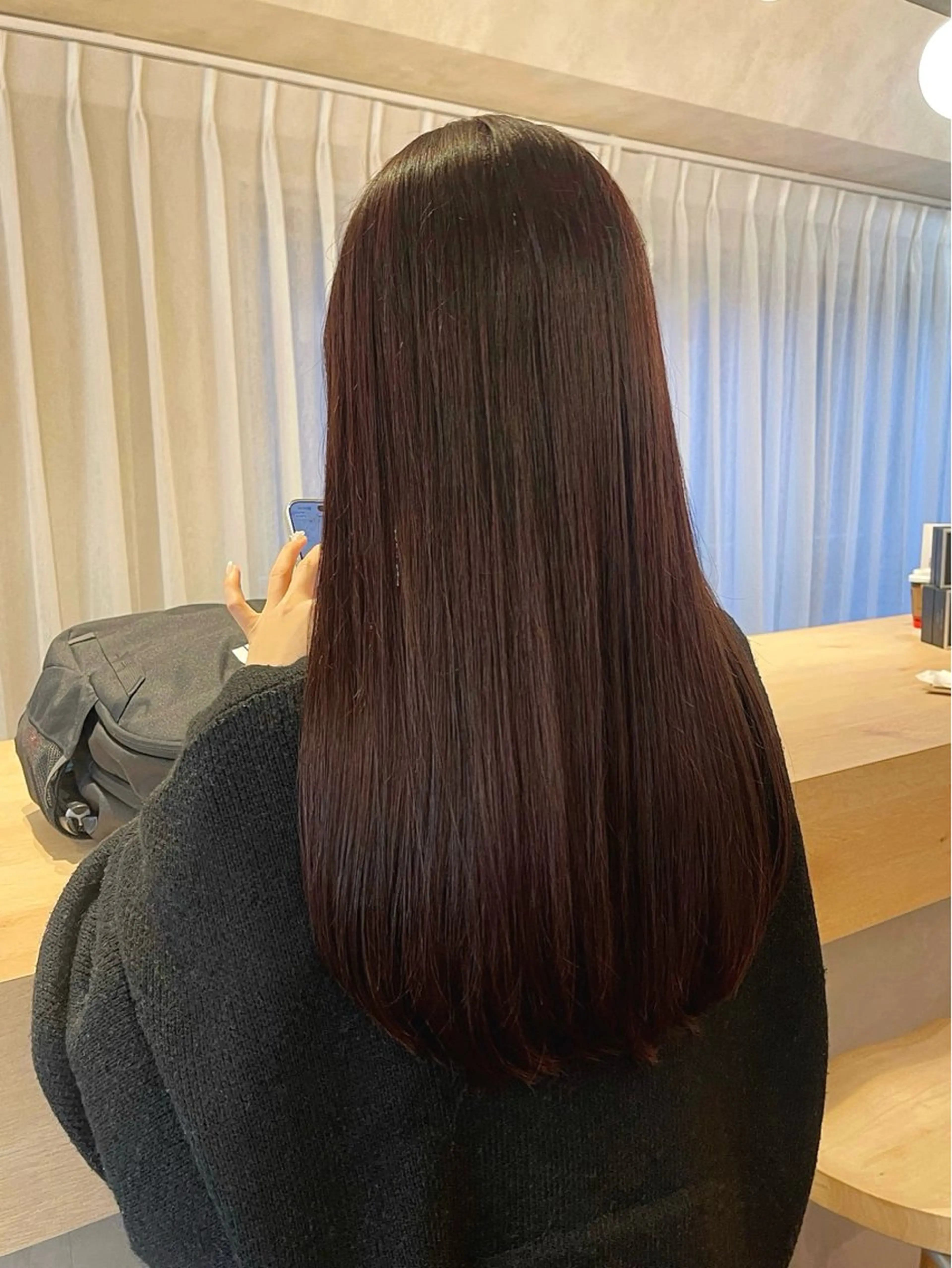 ロング カラー hair design SUN room【サンルーム渋谷】所属・レイヤーボブ/渋谷 /メンズyuinaのヘアスタイル