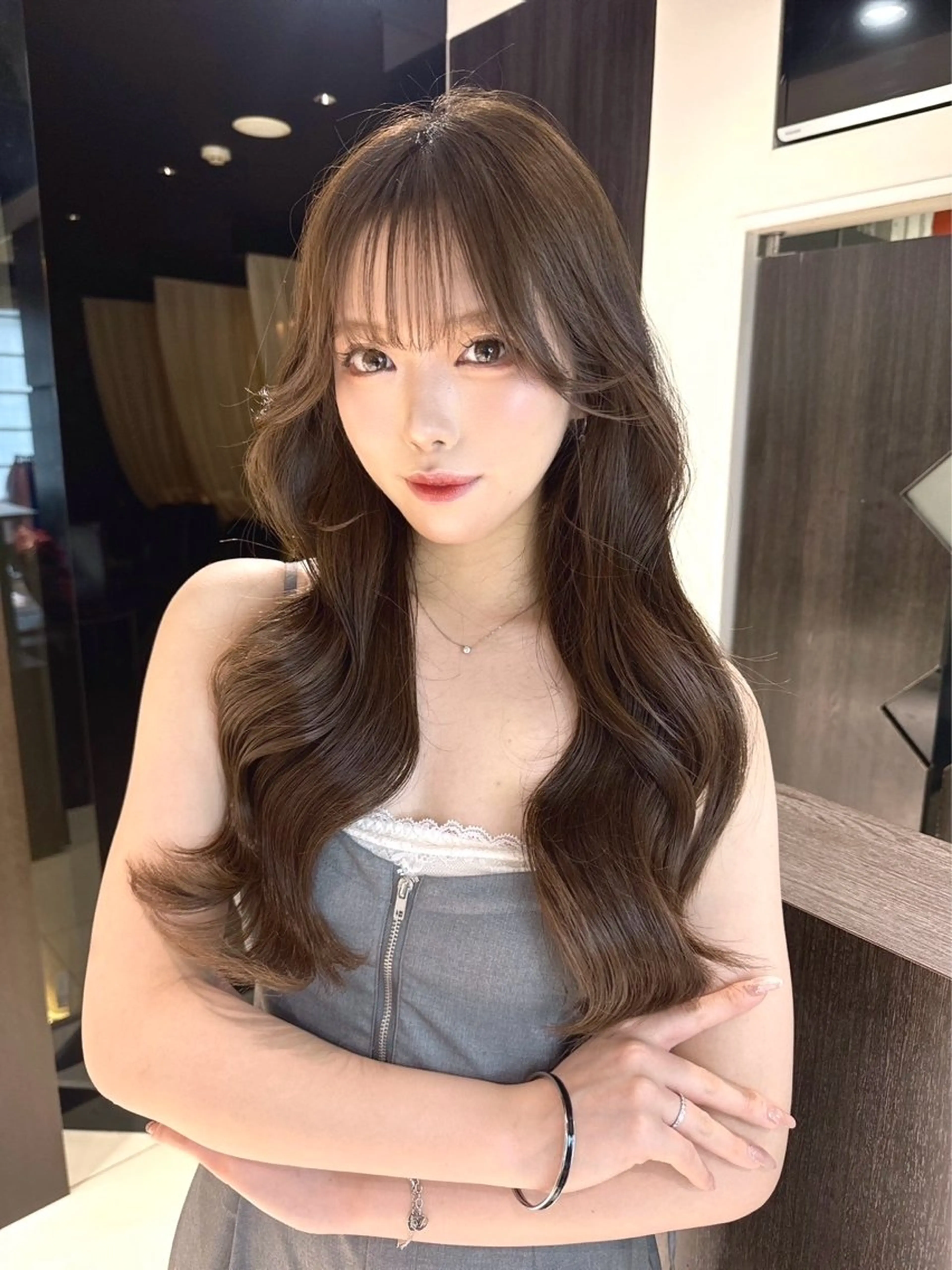 ロング 🧊🪞透明感カラー himeのヘアスタイル