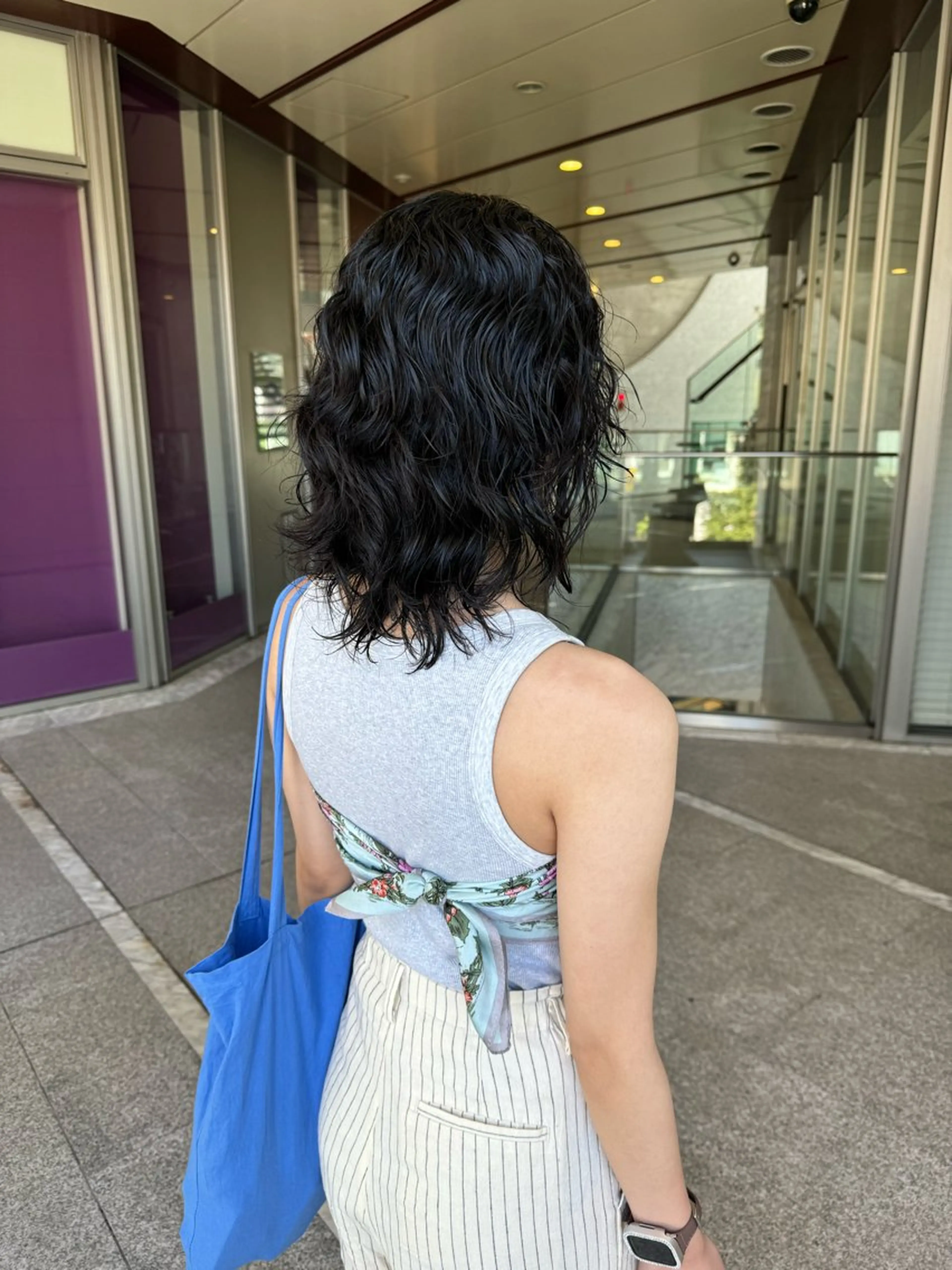 ミディアム ミディアムパーマ ウルフカット カット パーマ トリートメント 丁寧なカウンセリング 🌿KENTA🌿のヘアスタイル