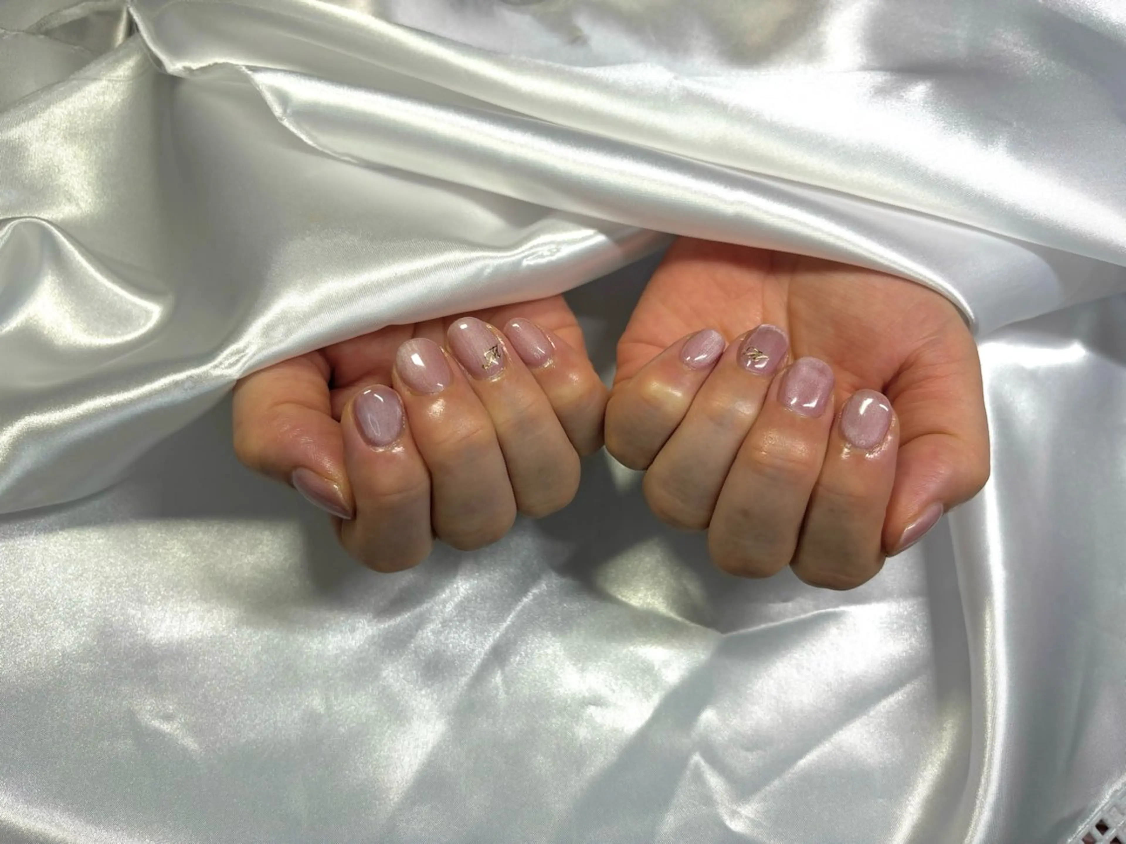 ネイル マグネットネイル ワンカラーネイル 山田 麻樹のネイルデザイン