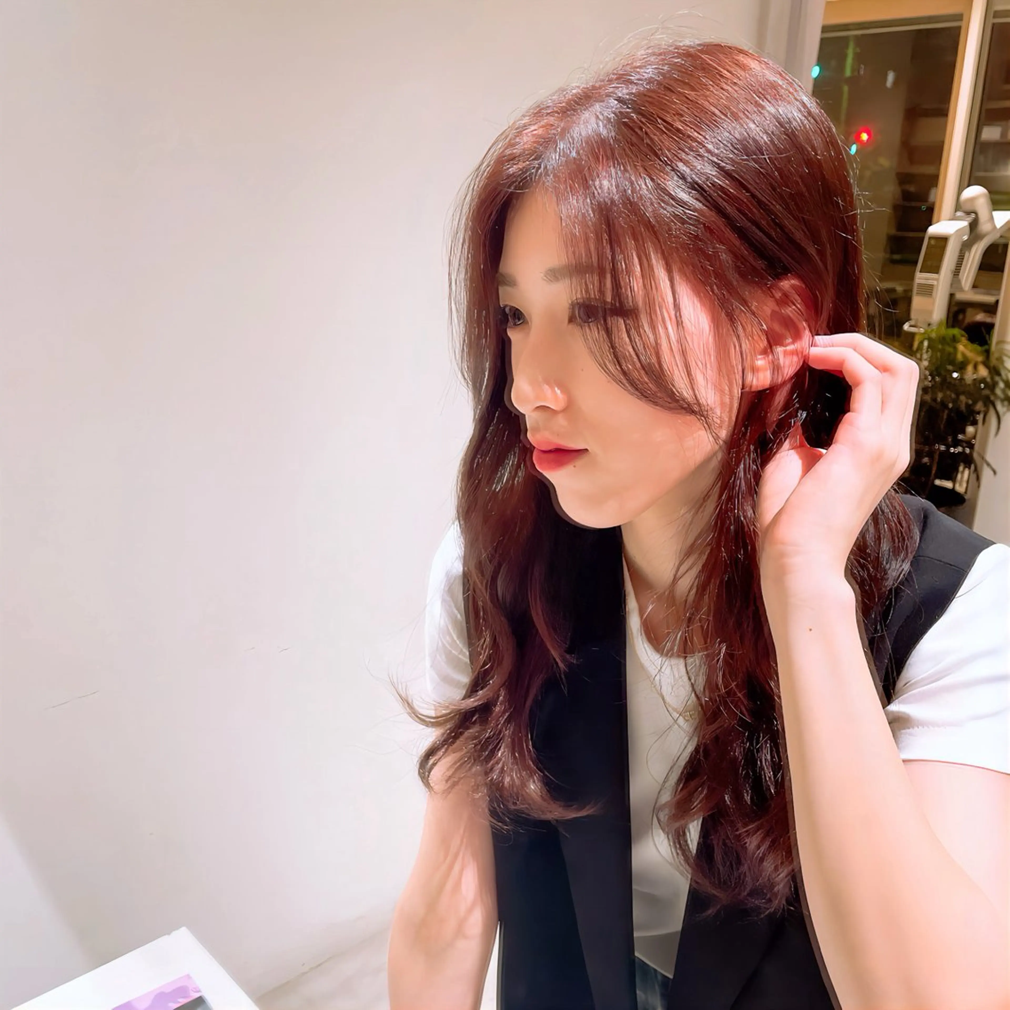 カット×透明感カラー×髪質改善3ステップトリートメントの写真