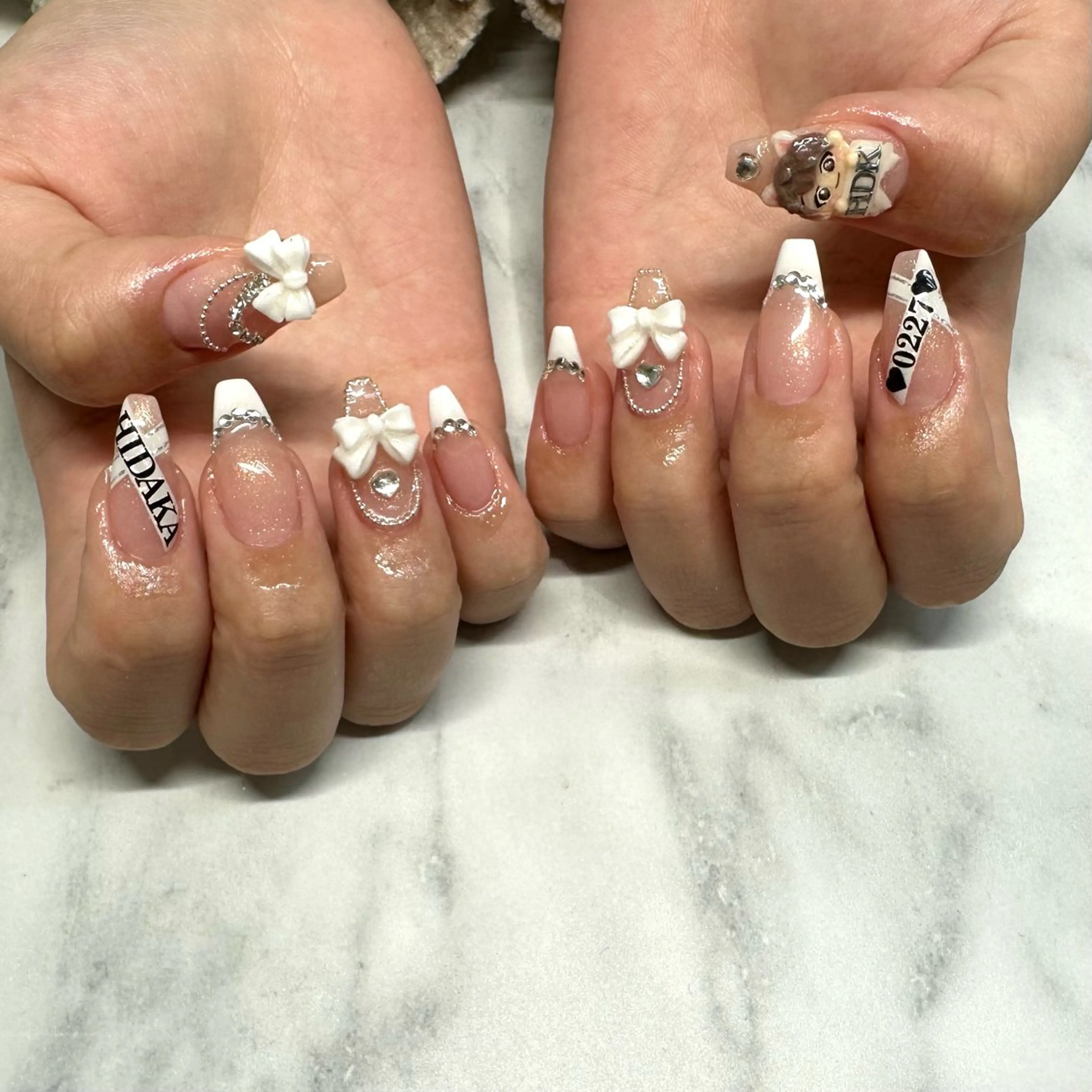 ネイル ハンドネイル Bianca浦和🎀 渋谷のネイルデザイン