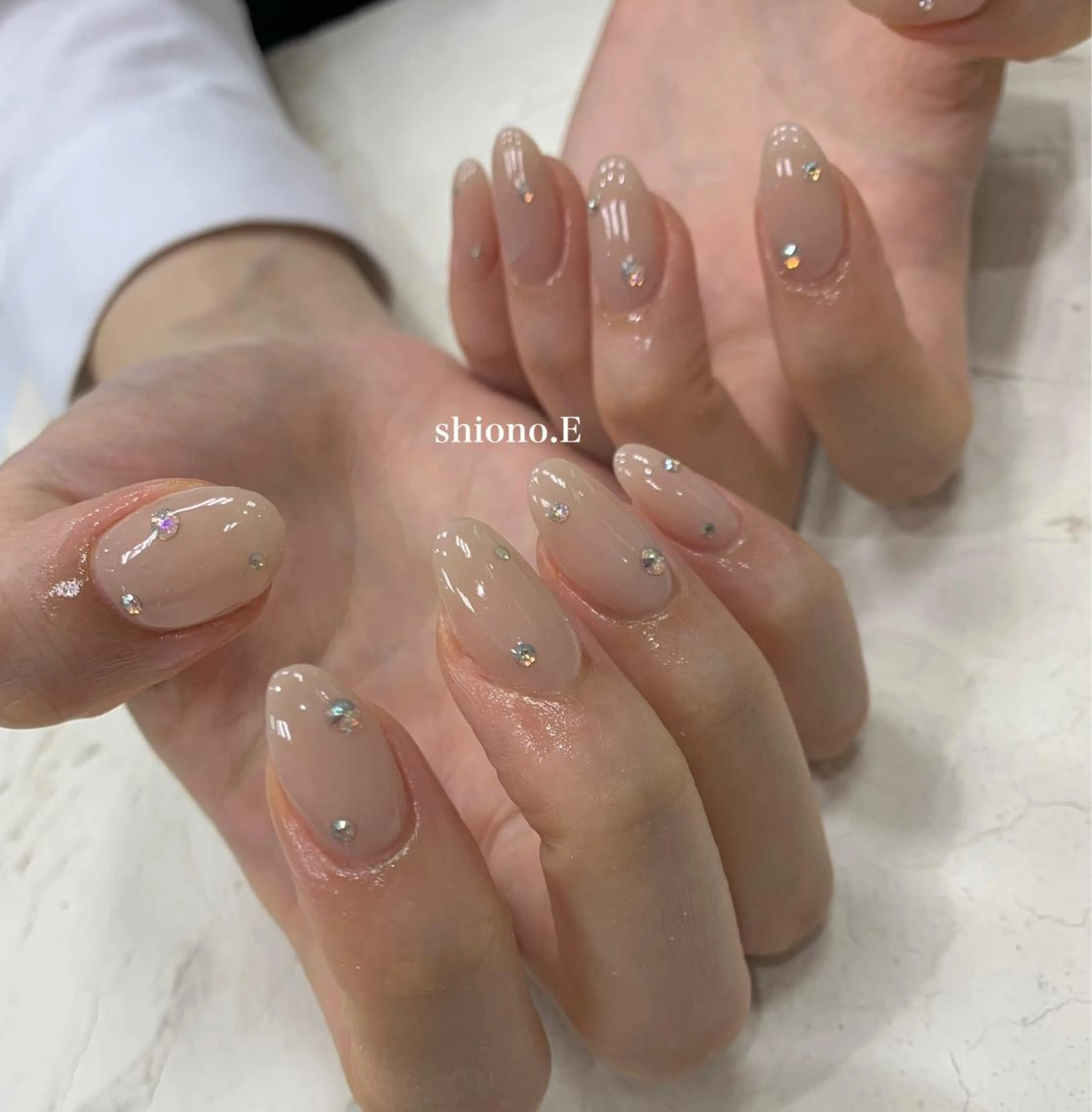 ロング カラー ハンドネイル be-cares beauty(豊川店のネイルデザイン