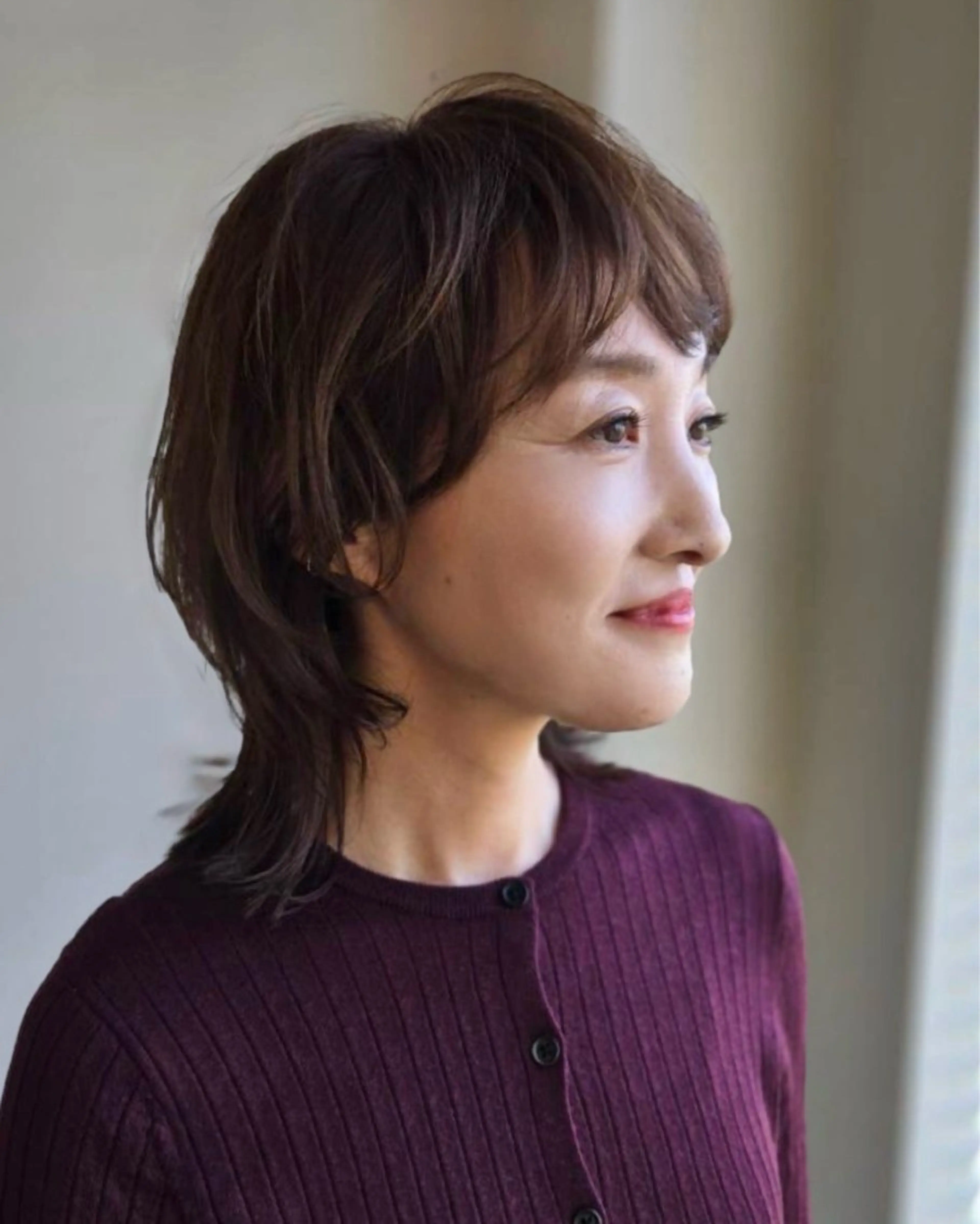 【2月の平日限定メニュー✨】白髪と髪のパサつきが気になる方に。髪を扱いやすく整えるカットカラートリートメント🌿の写真