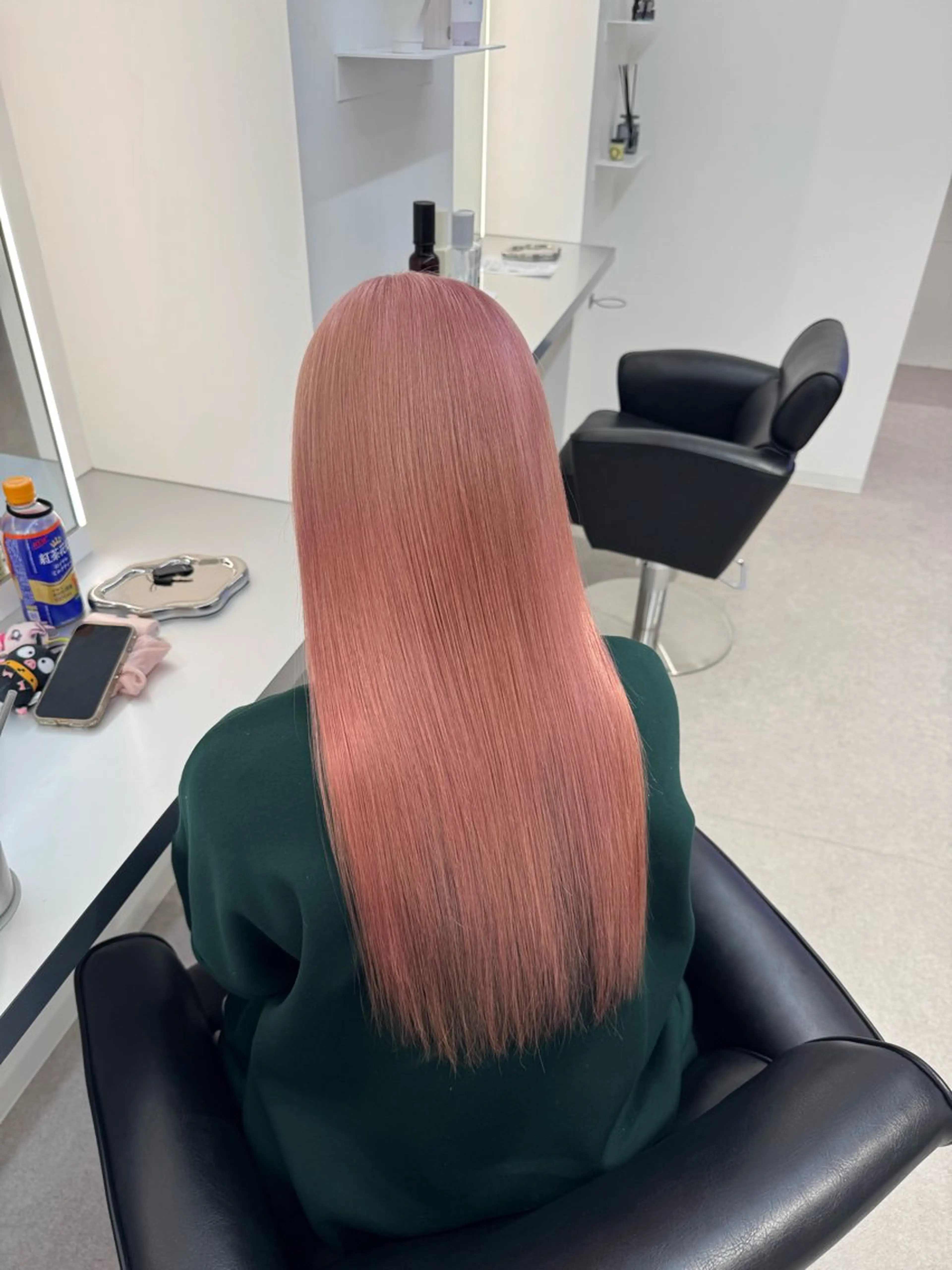 【🏫ミニモ学割🕒】ケアブリーチ1回+カラー+ブリーチ特化トリートメントの写真