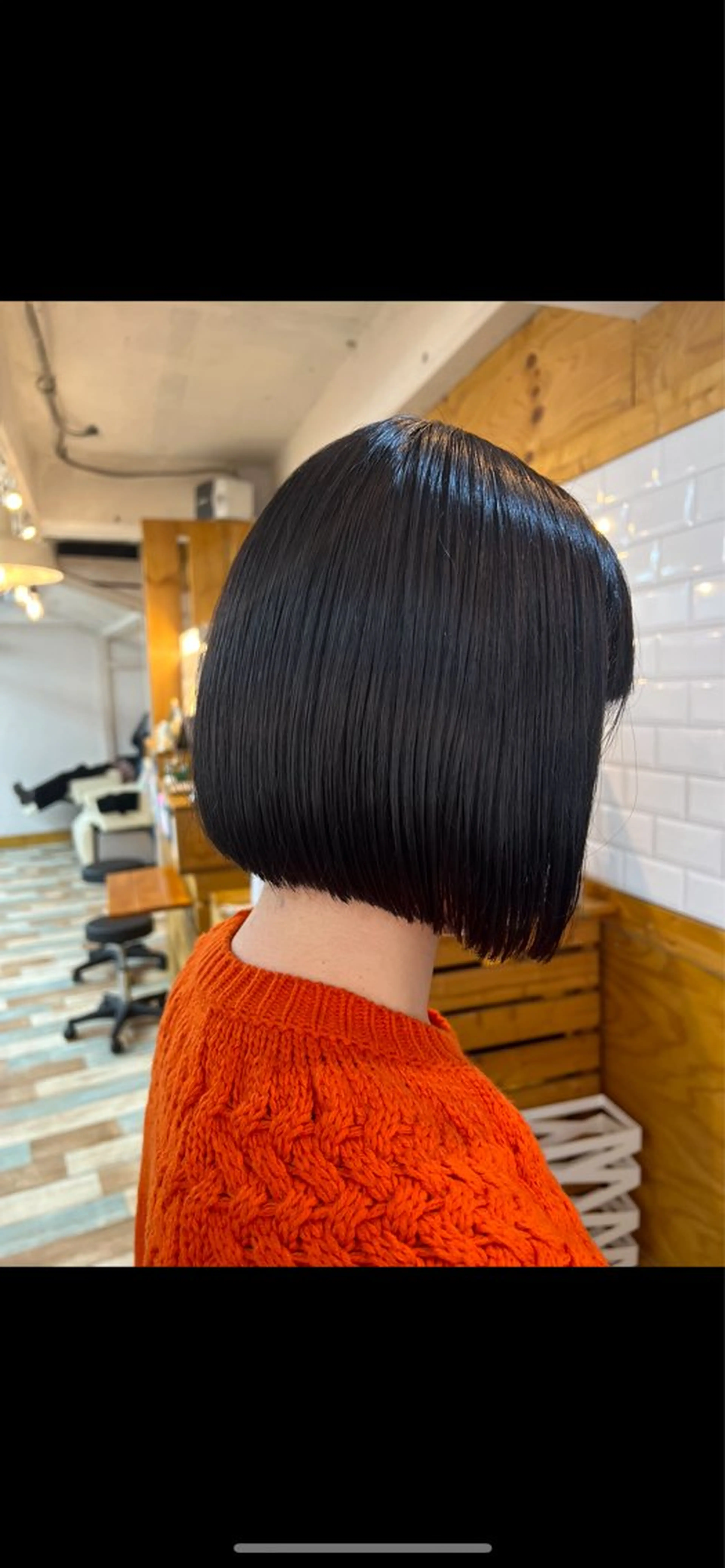 ショート カラー ボブ カット ヘアカラー トリートメント KANA/ボブ/ インナーカラー/艶髪のヘアスタイル