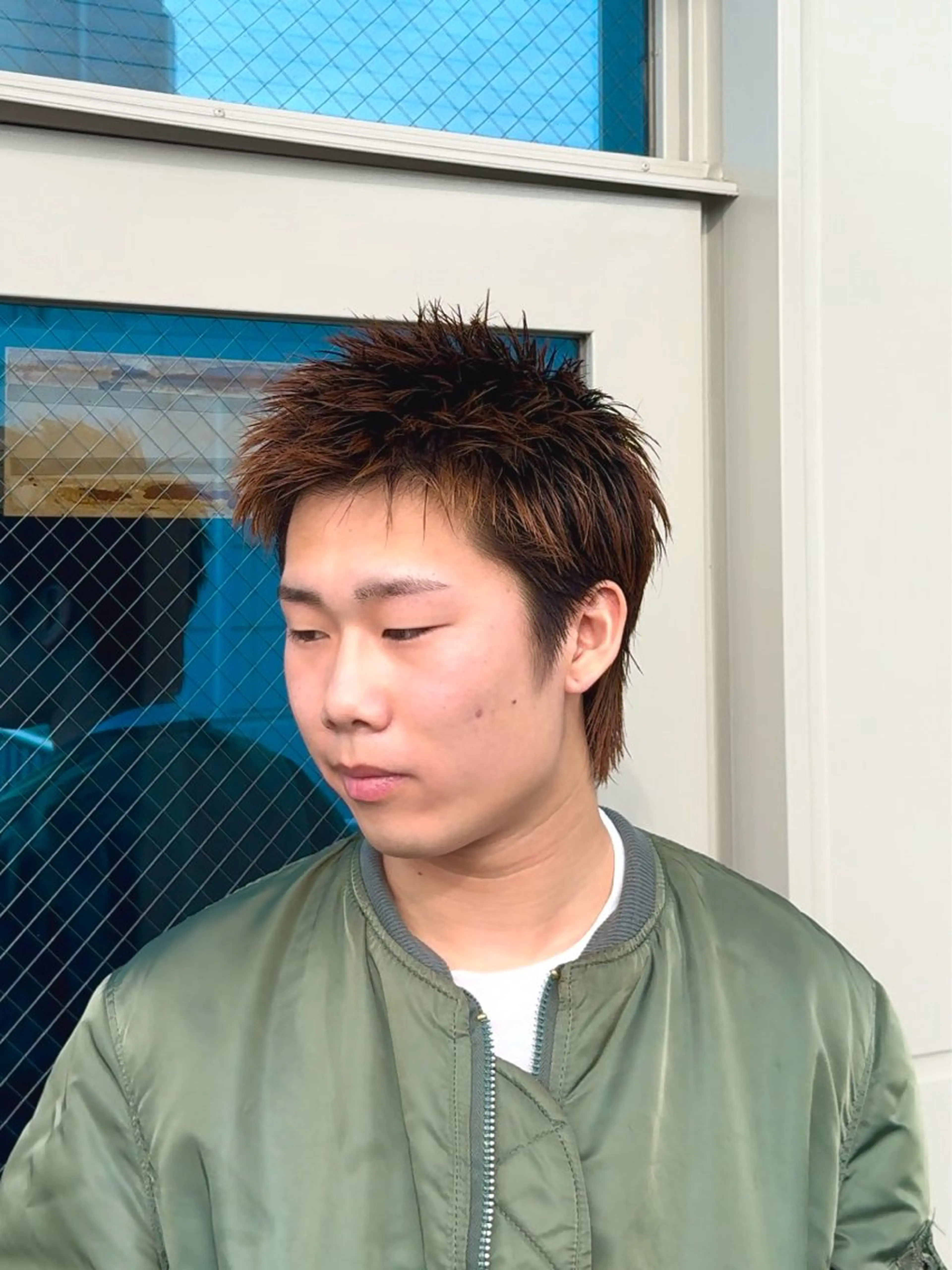 ショート メンズ スパイキーショート ショートヘア X メンズ特化/ 中村郁人のヘアスタイル