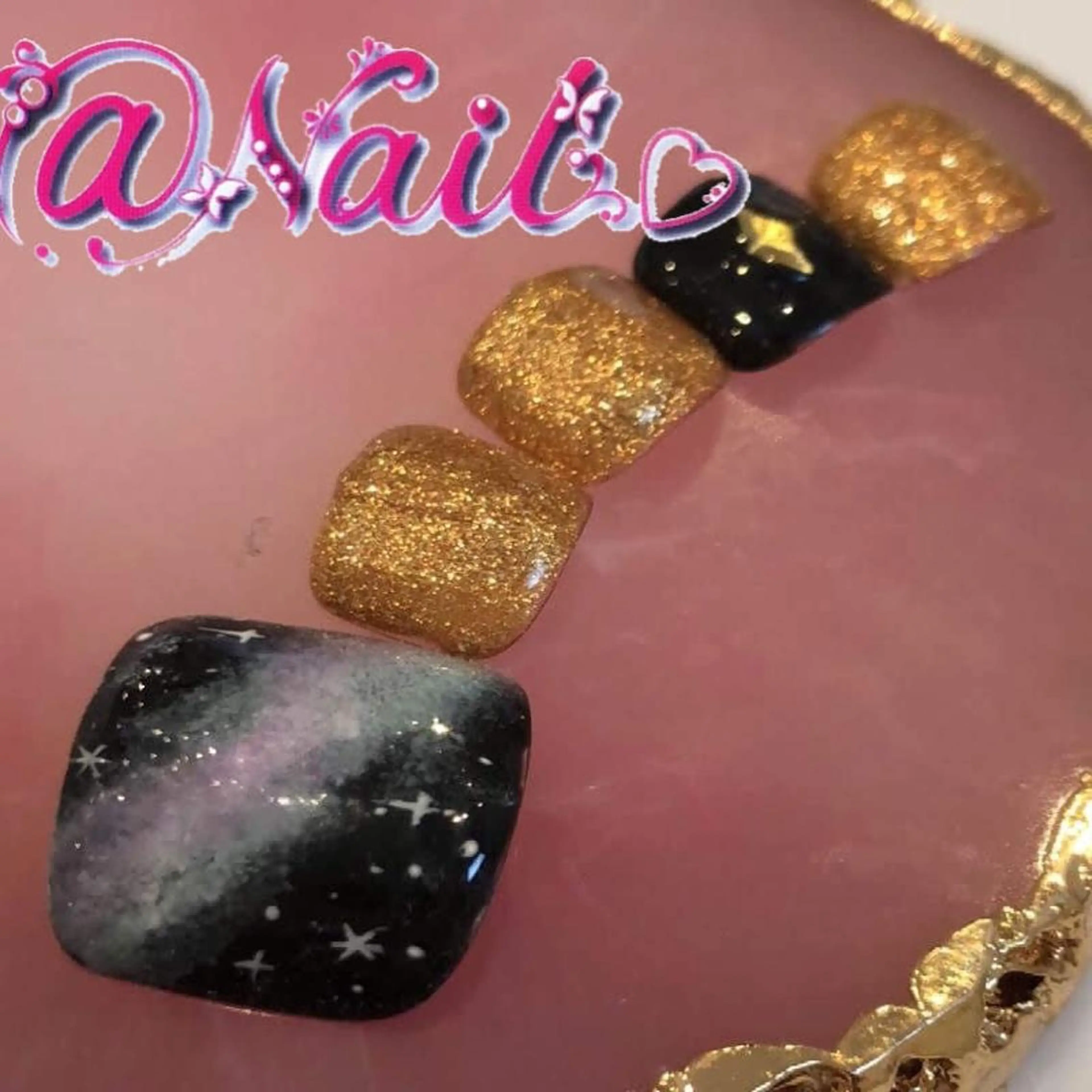 ネイル ネイルチップ 小尾 栞のネイルデザイン