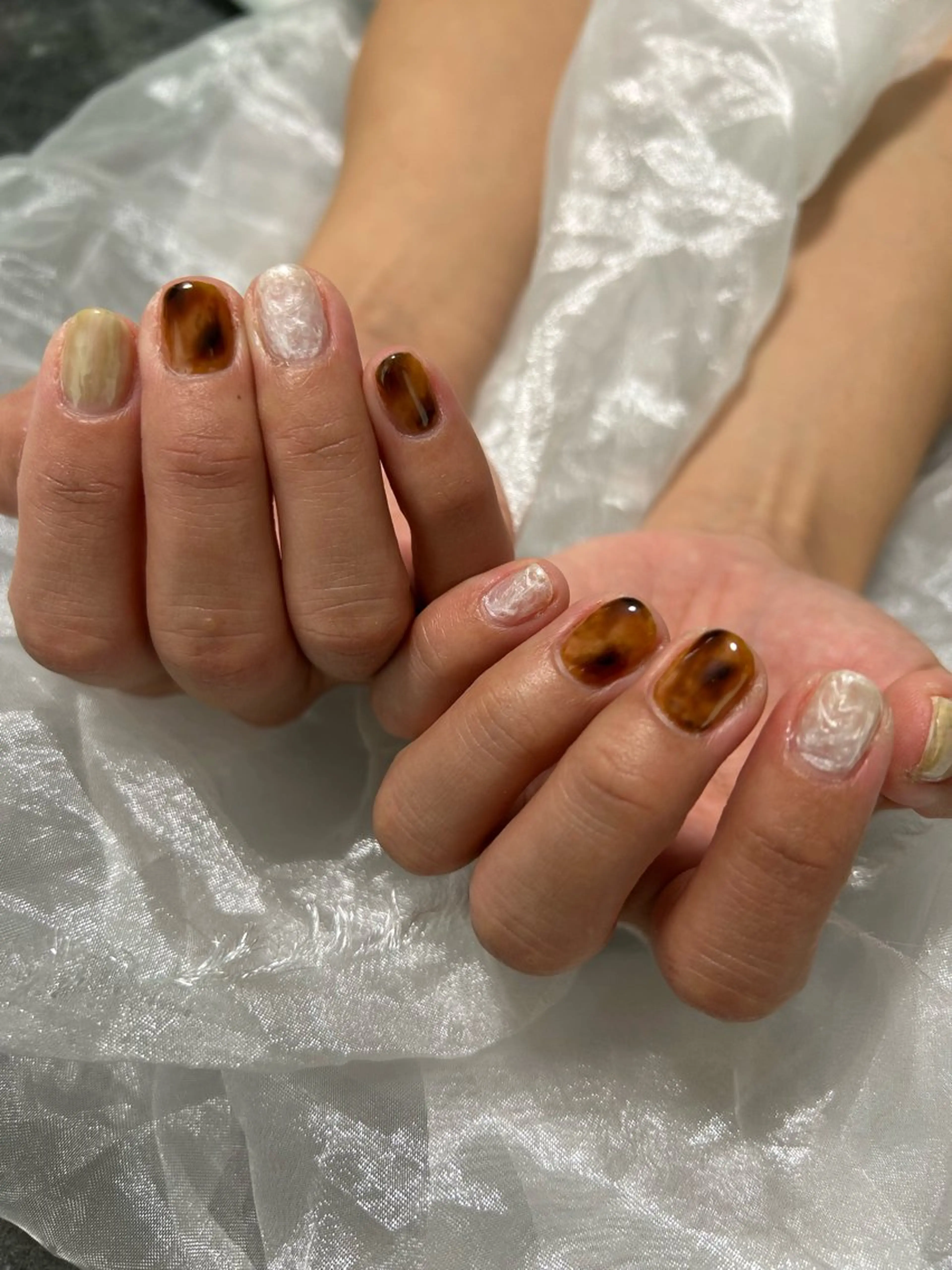 ネイル iida  HAIRS所属・muu_miki 𓂃  潮来市のネイルデザイン