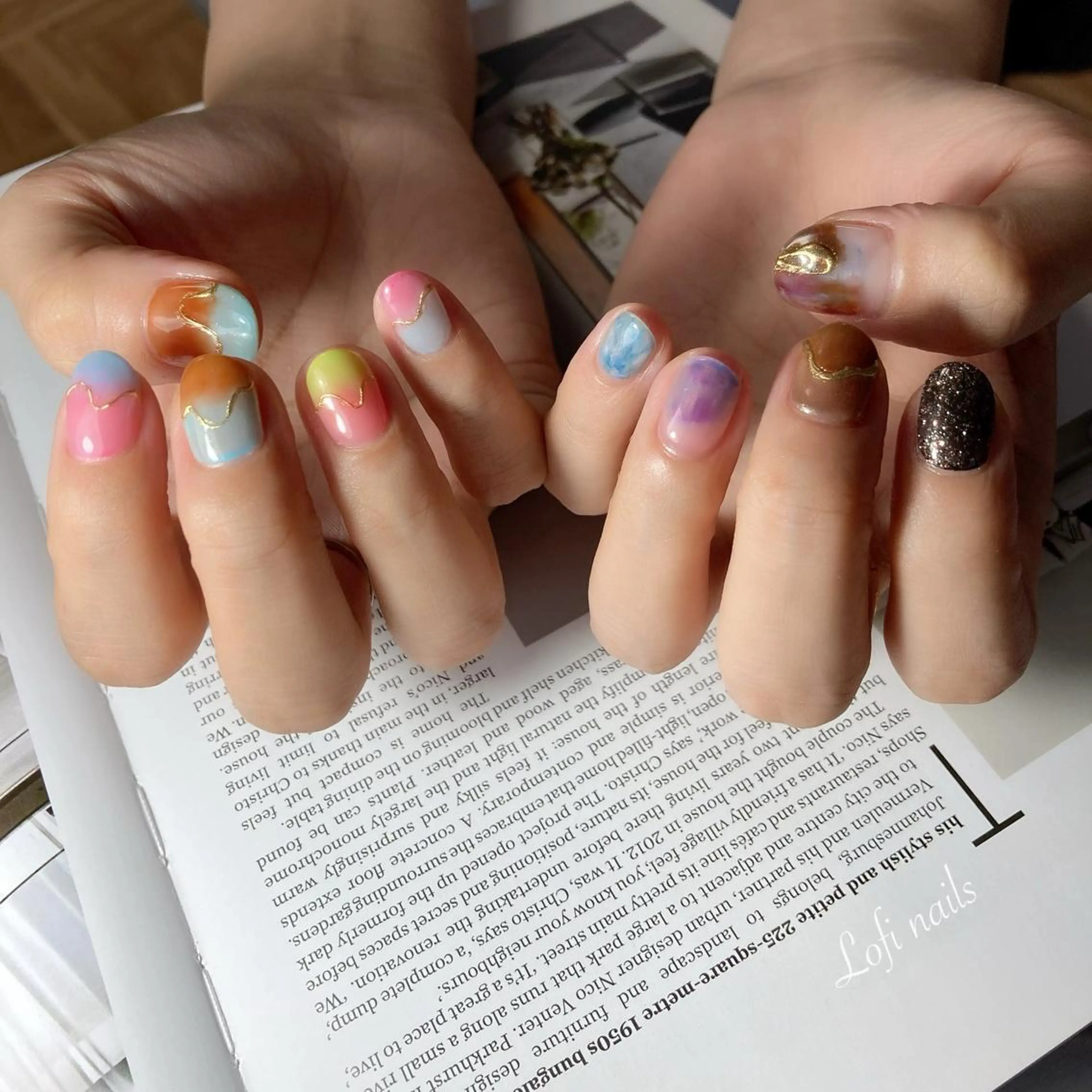 ネイル Lofi nails ゆきこのネイルデザイン