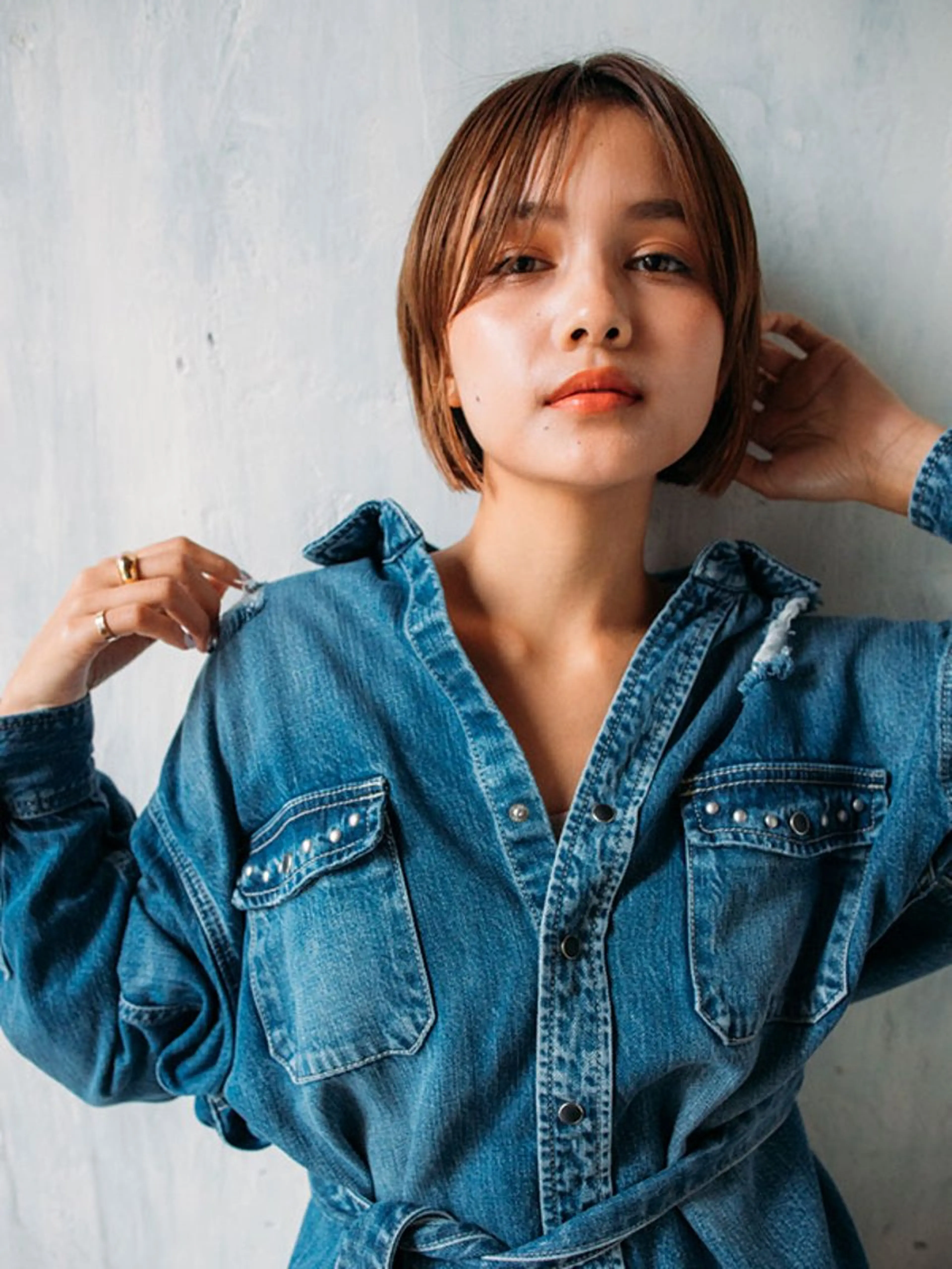 ショート くせ毛 髪質改善 縮毛矯正 SHINY シャイニー千住大橋のヘアスタイル