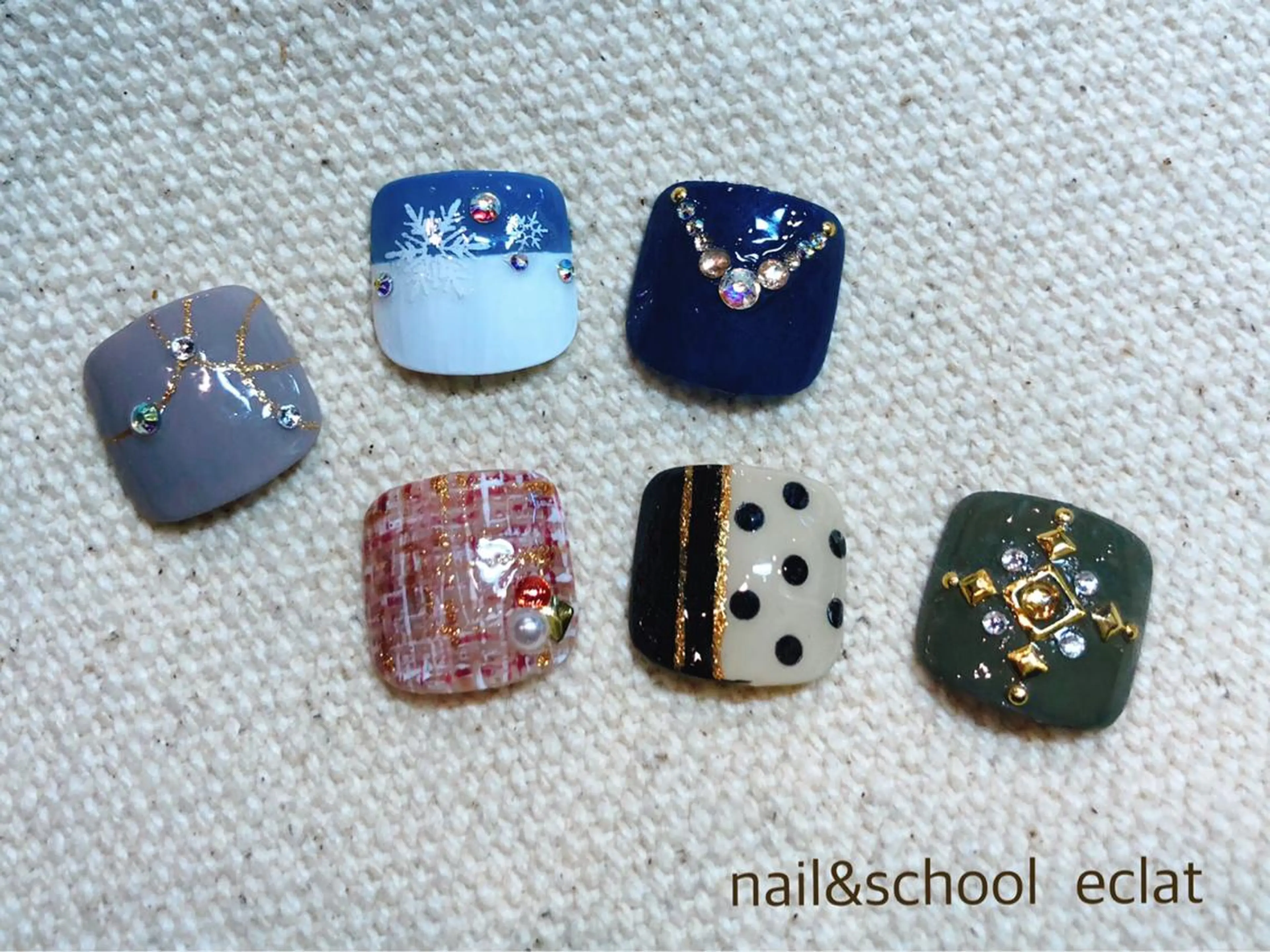 ネイル フットネイル センター南 eclatのネイルデザイン