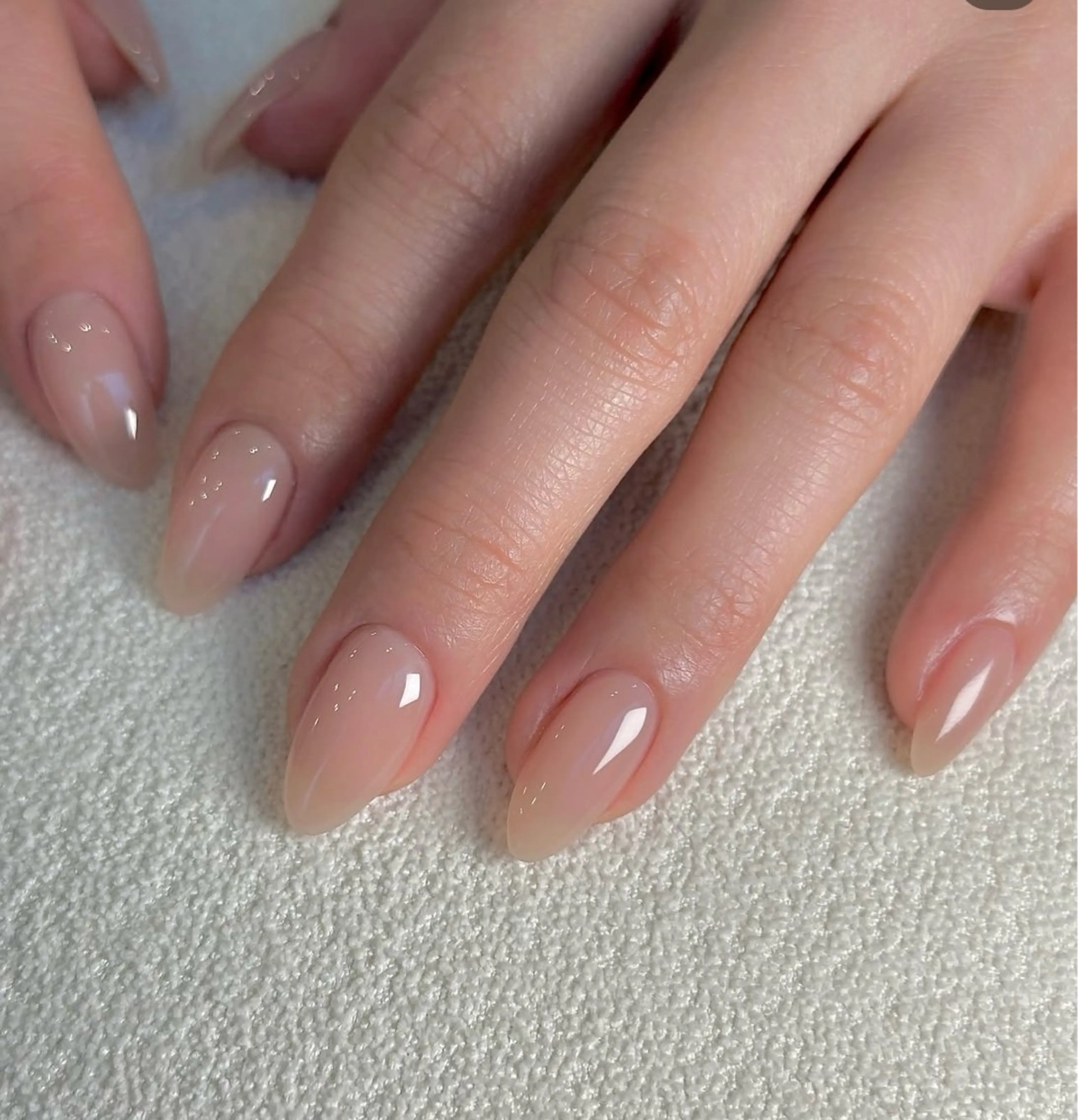 ネイル ワンカラーネイル sora ❄️のネイルデザイン