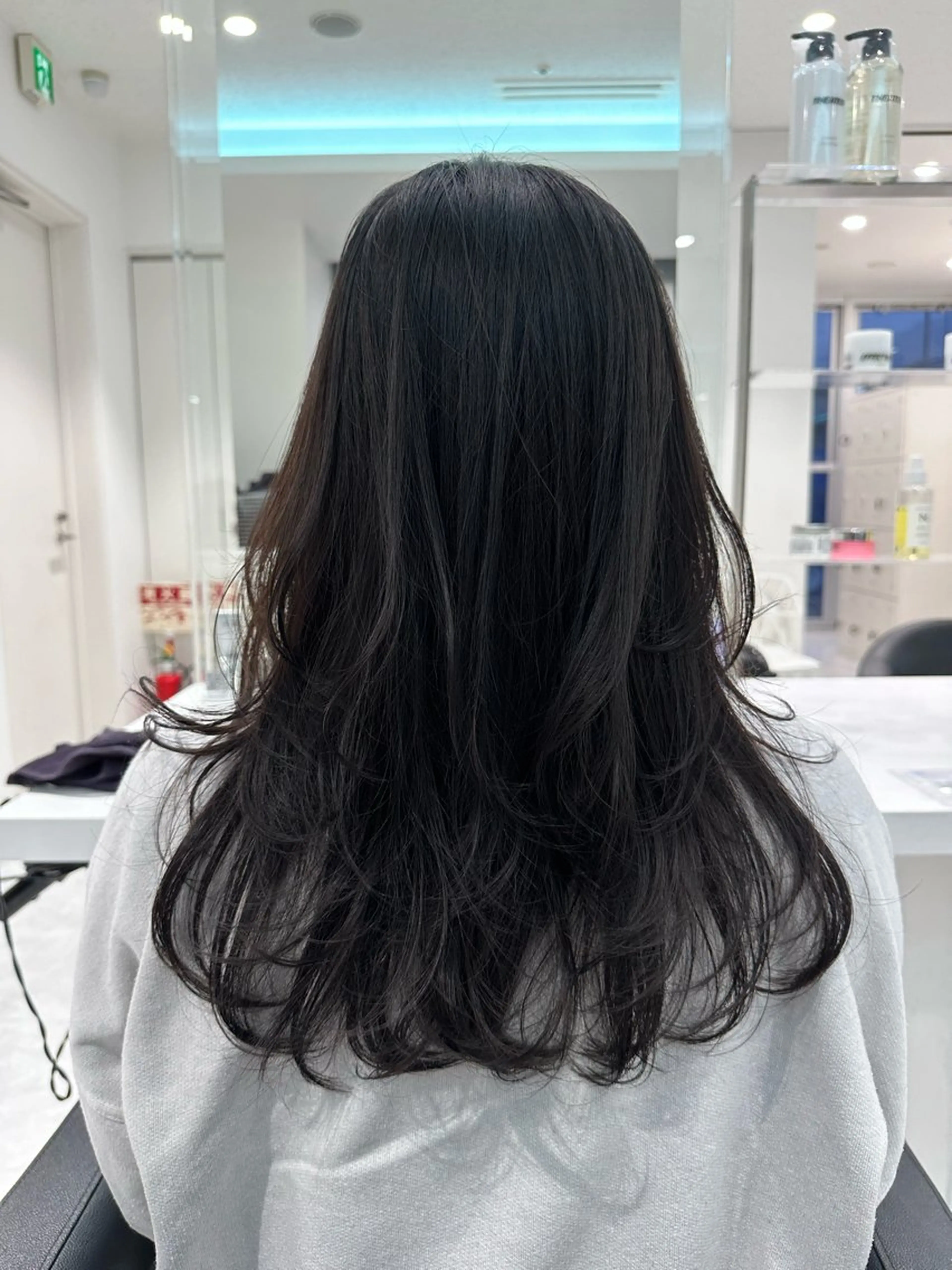 ミディアム カラー ヘアカラー トリートメント ♡上品韓国髪♡ブラ ウン/SAYATOのヘアスタイル