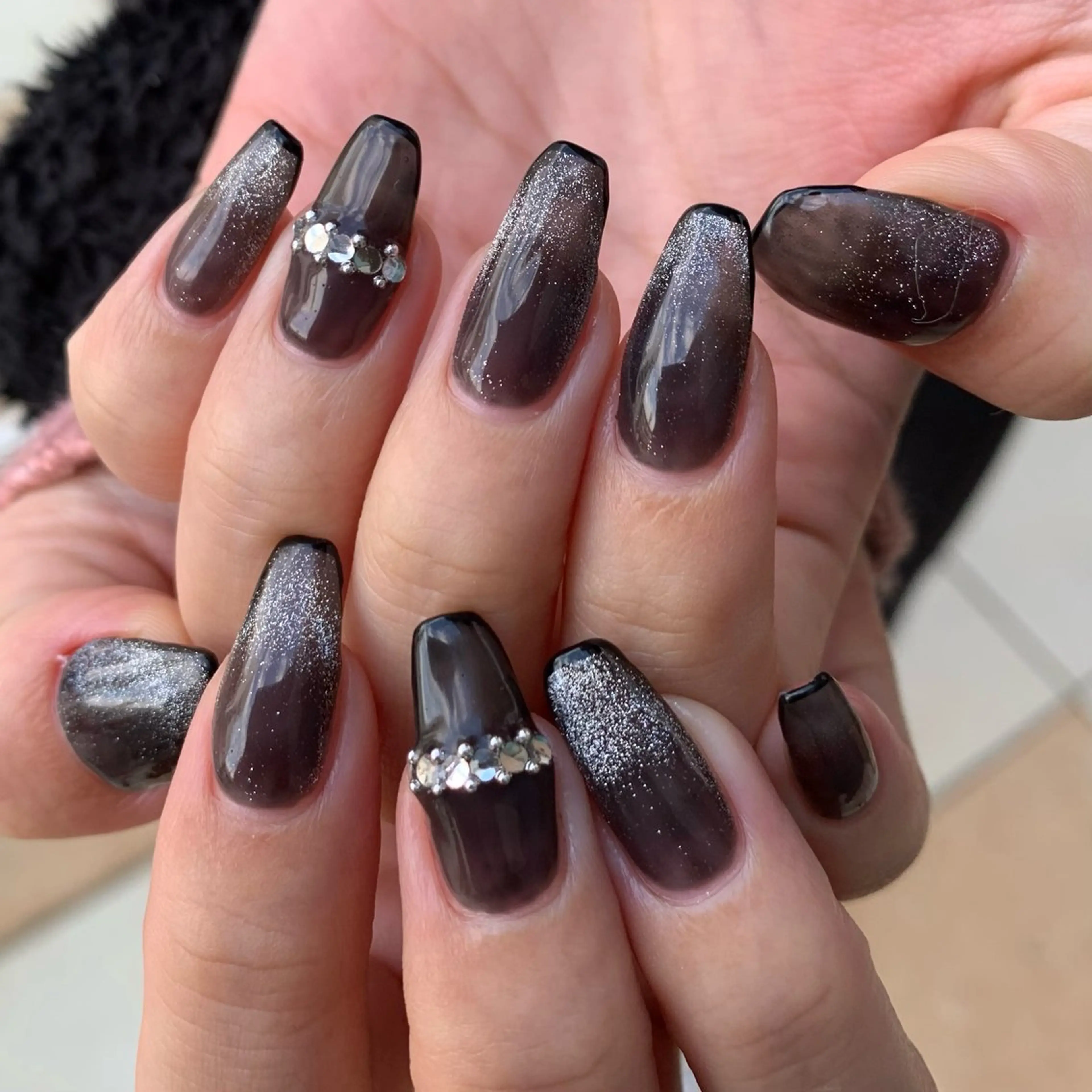 ネイル ジェルネイル パラジェル ハンドネイル YUKIMO🍎名駅 /ニュアンスのネイルデザイン