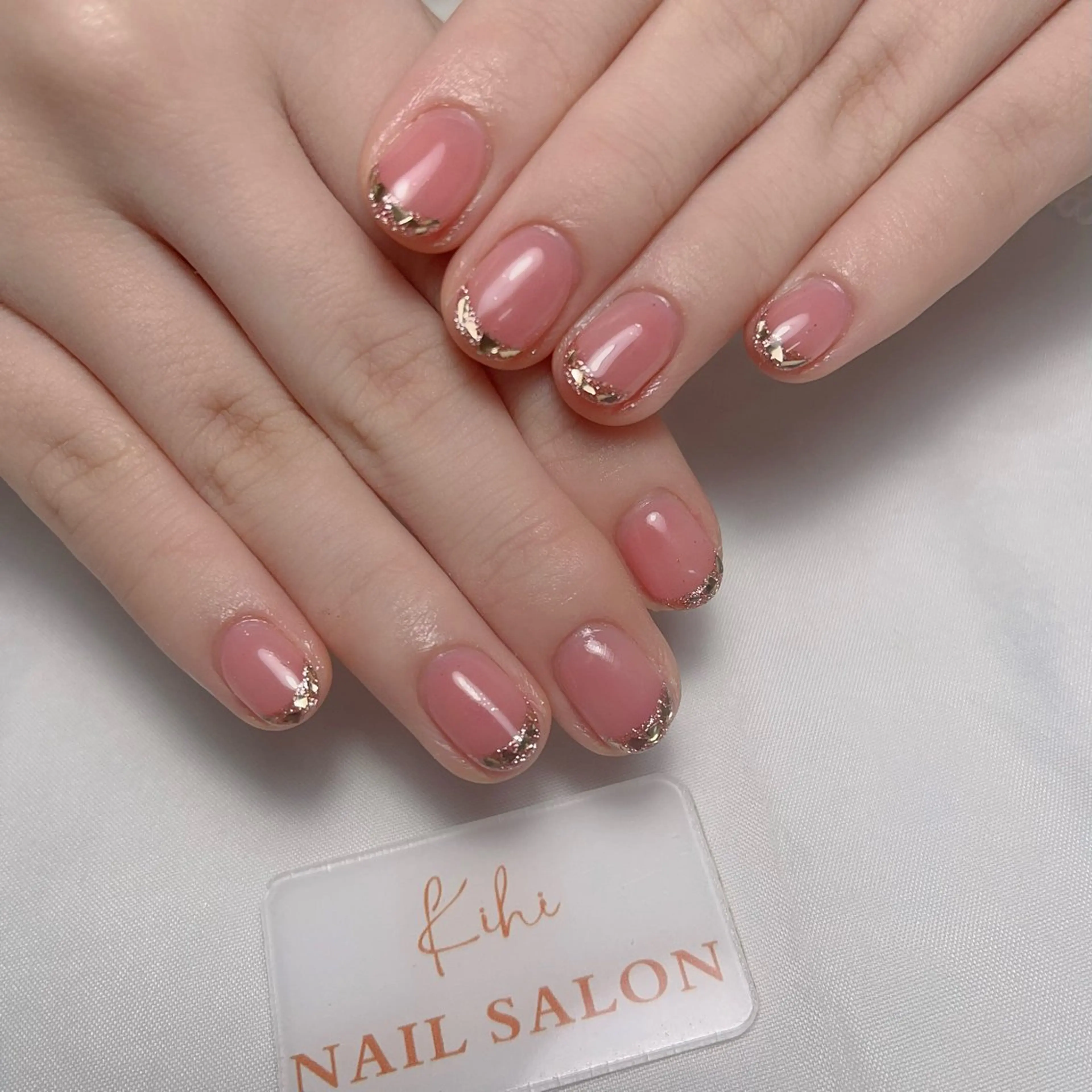 ネイル アートネイル フレンチネイル ジェルネイル グラデーション 韓国ネイル ハンドネイル 💕鈴木ユリ パラジェル/オフ無料のネイルデザイン