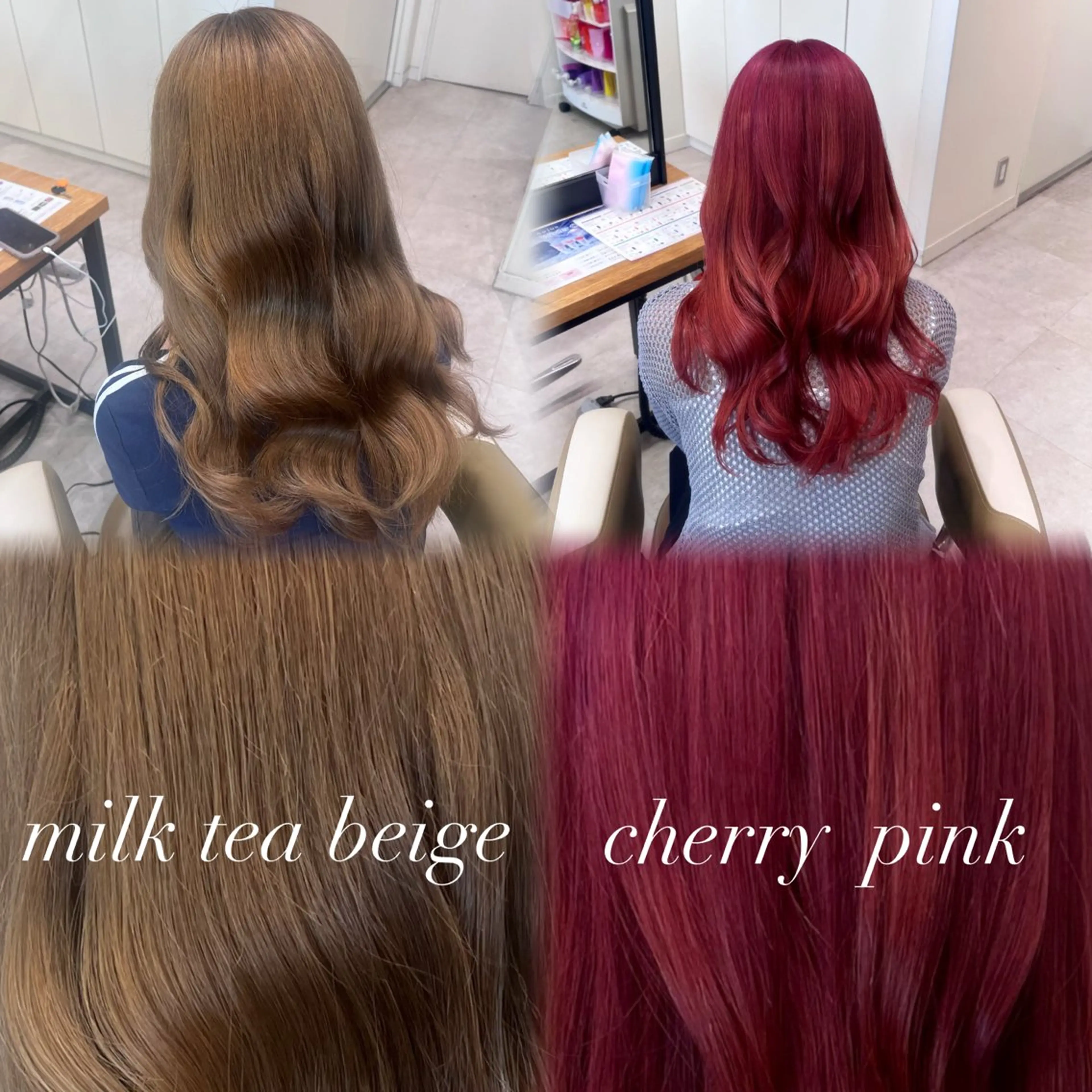 ロング ヘアカラー ブリーチなしWカラー 暖色カラー/mayuのヘアスタイル