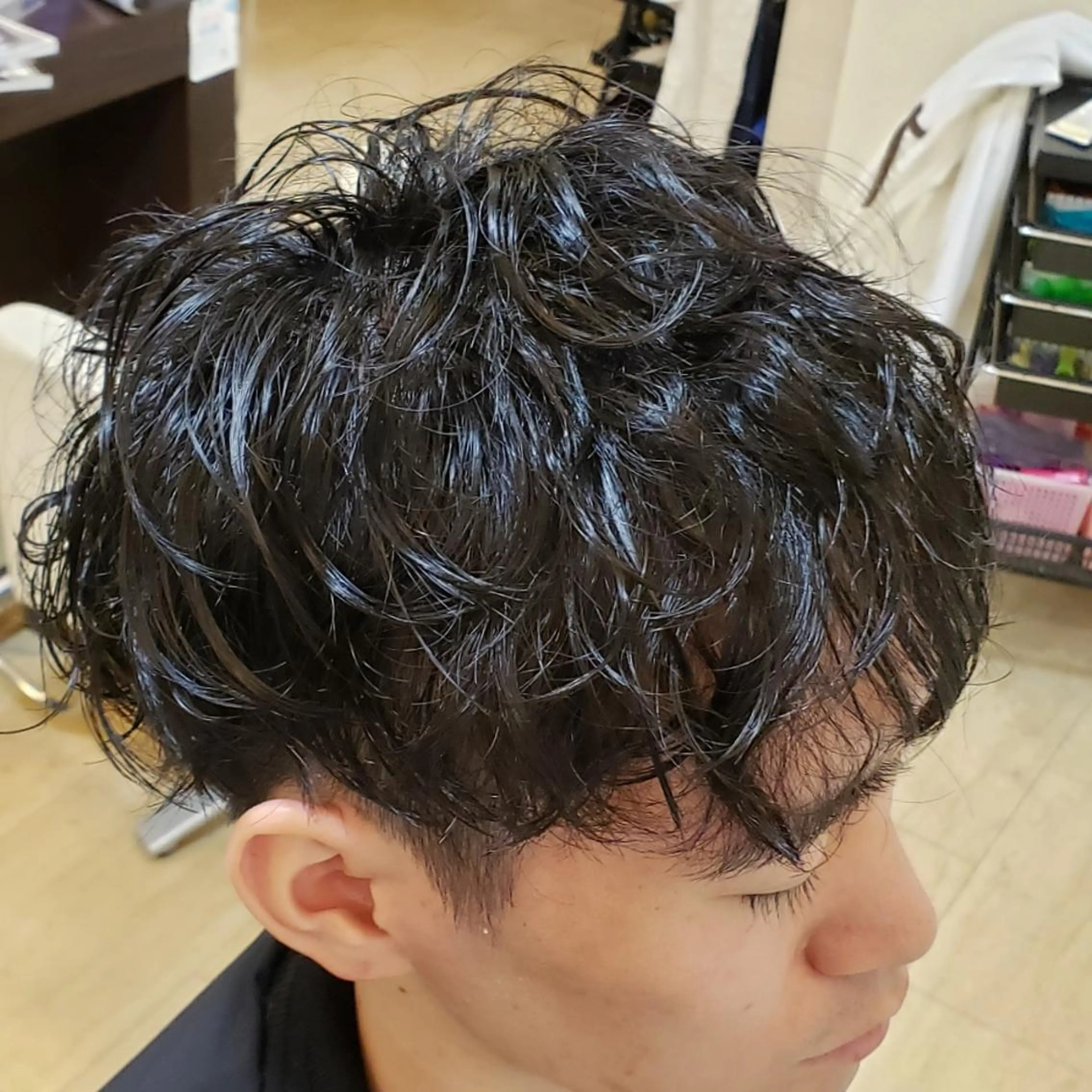 メンズ メンズ韓国風 メンズパーマ VOCE所属・石川 大瑚のヘアスタイル