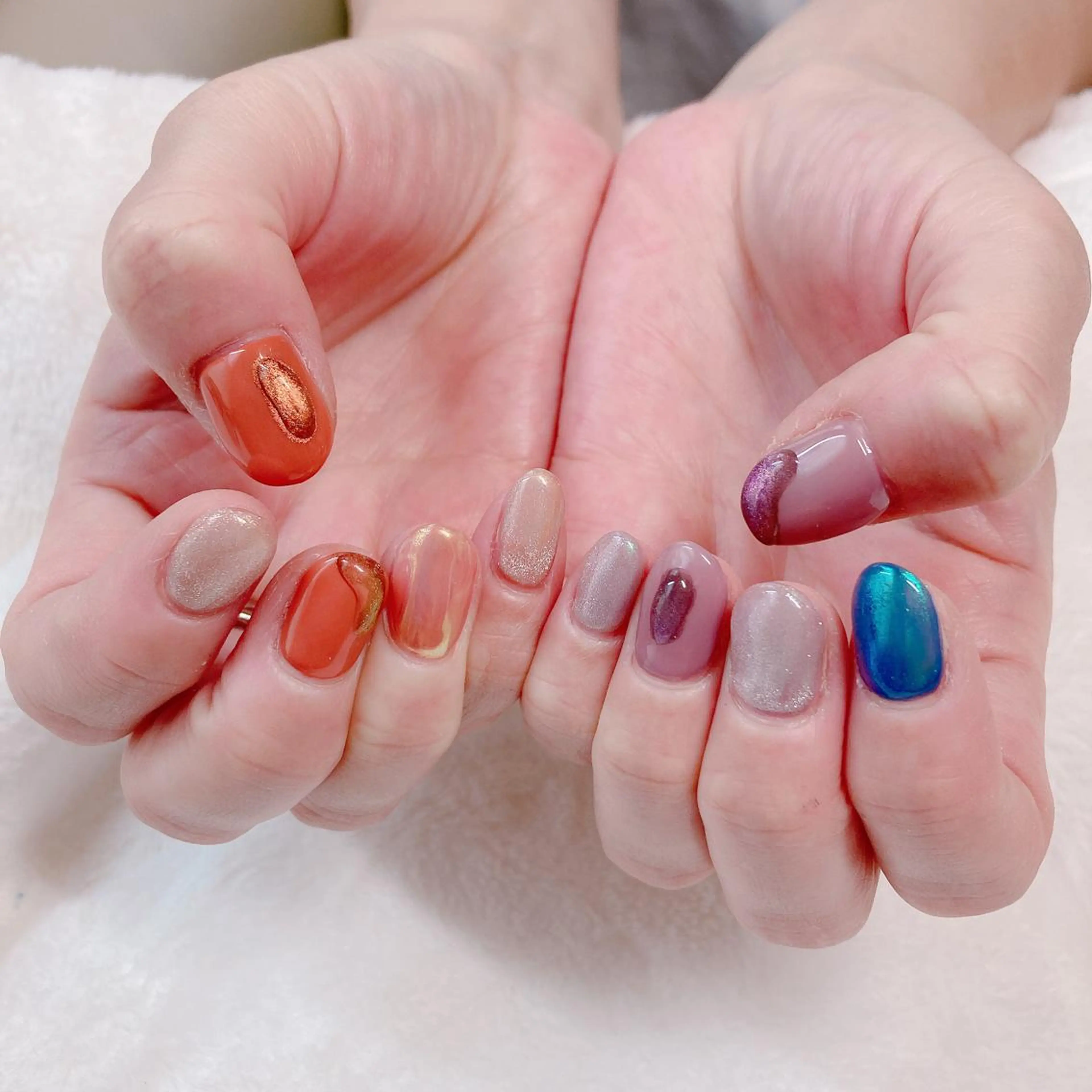 ネイル ハンドネイル 根津 綾子のネイルデザイン