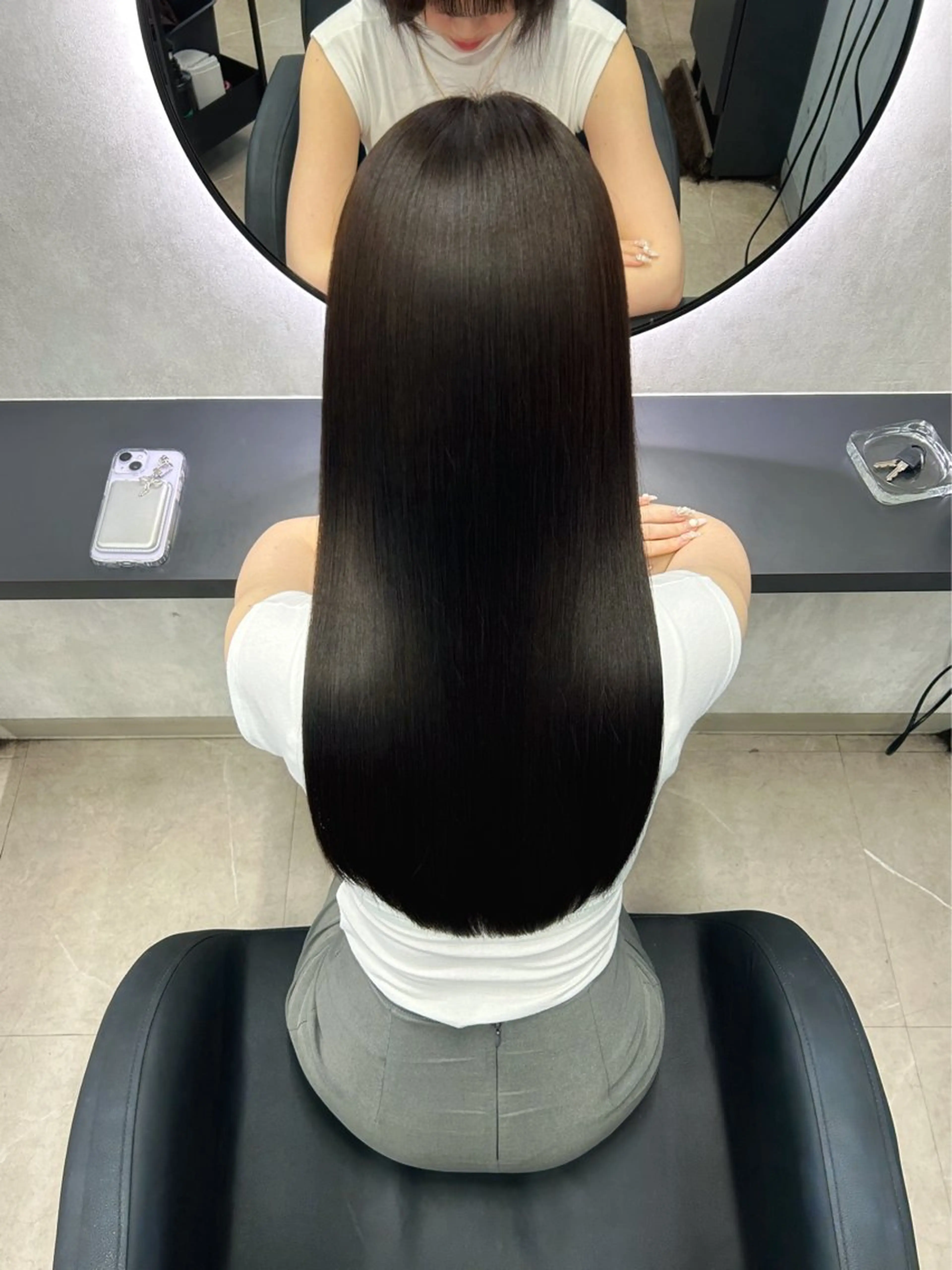 【🉐12月ご新規様限定】人気No.①艶髪🔥カット+✨縮毛矯正✨+クイックトリートメントの写真