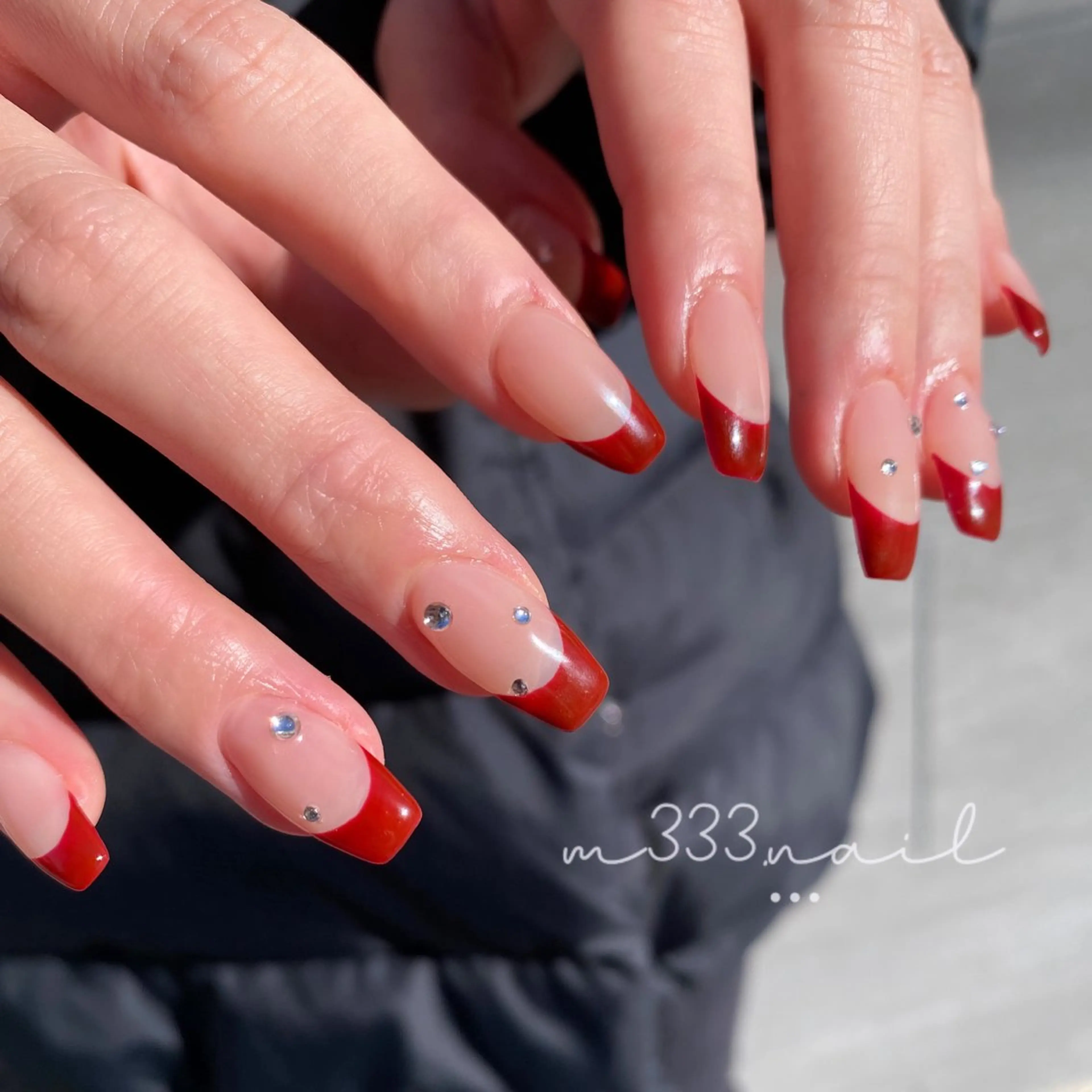 【オフ込み】フレンチネイルの写真