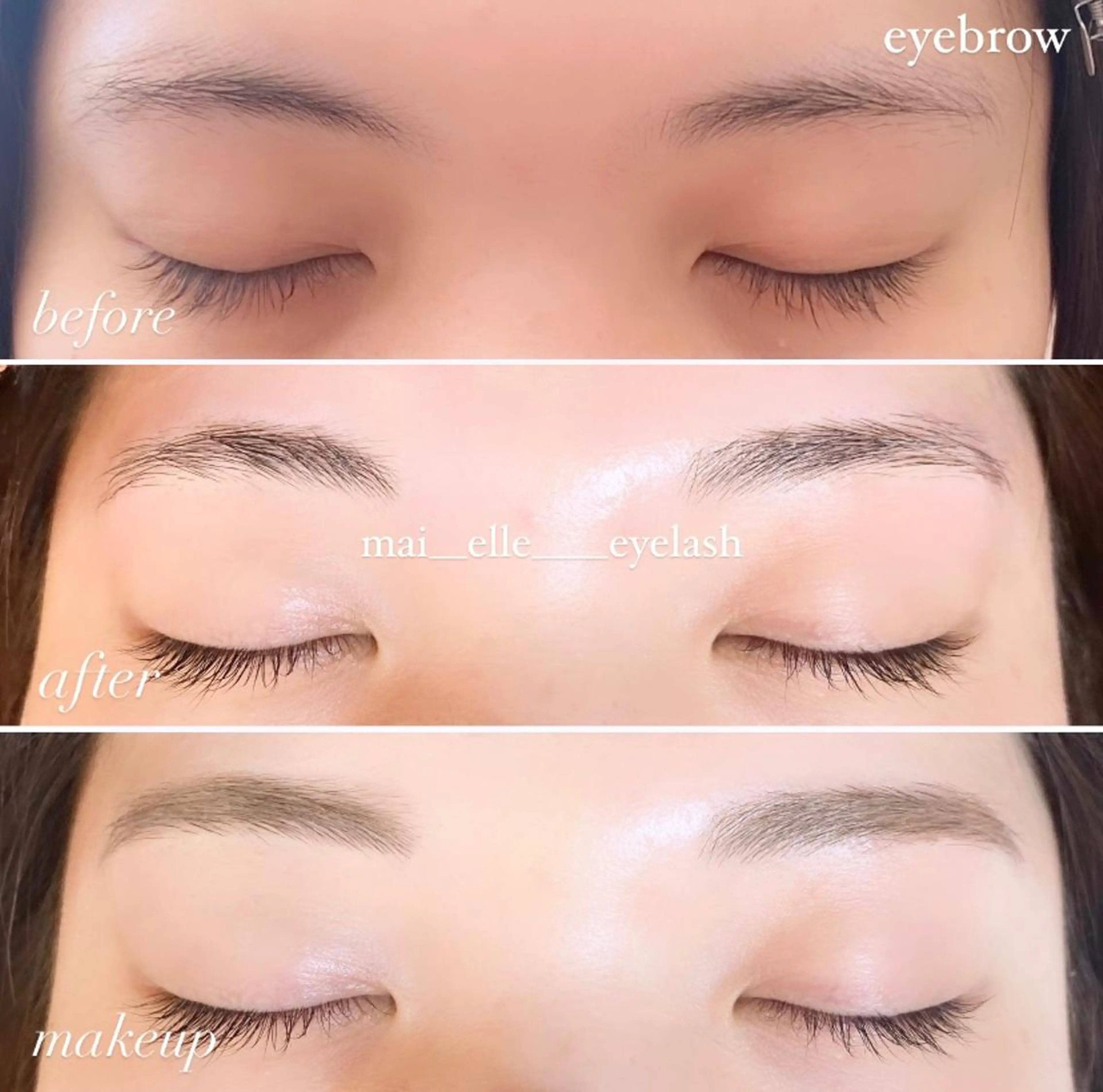 アイブロウ frill eye beauty by ELLE所属・ふわ眉✴︎うぶ眉 🌸maiの眉毛・アイブロウイメージ