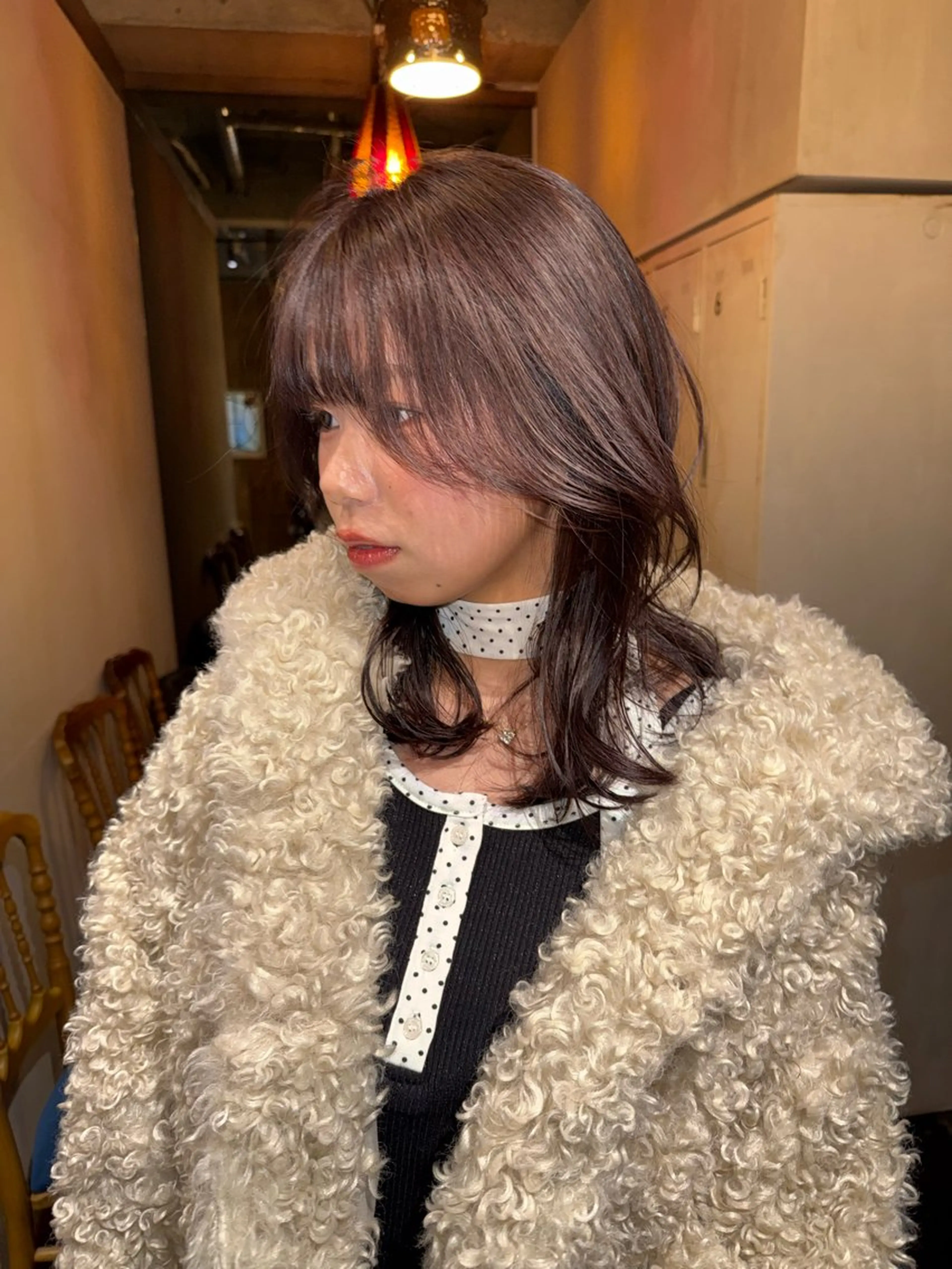 ミディアム カラー カット ヘアカラー トリートメント 海外レイヤー/ ブロンドKazuhaのヘアスタイル