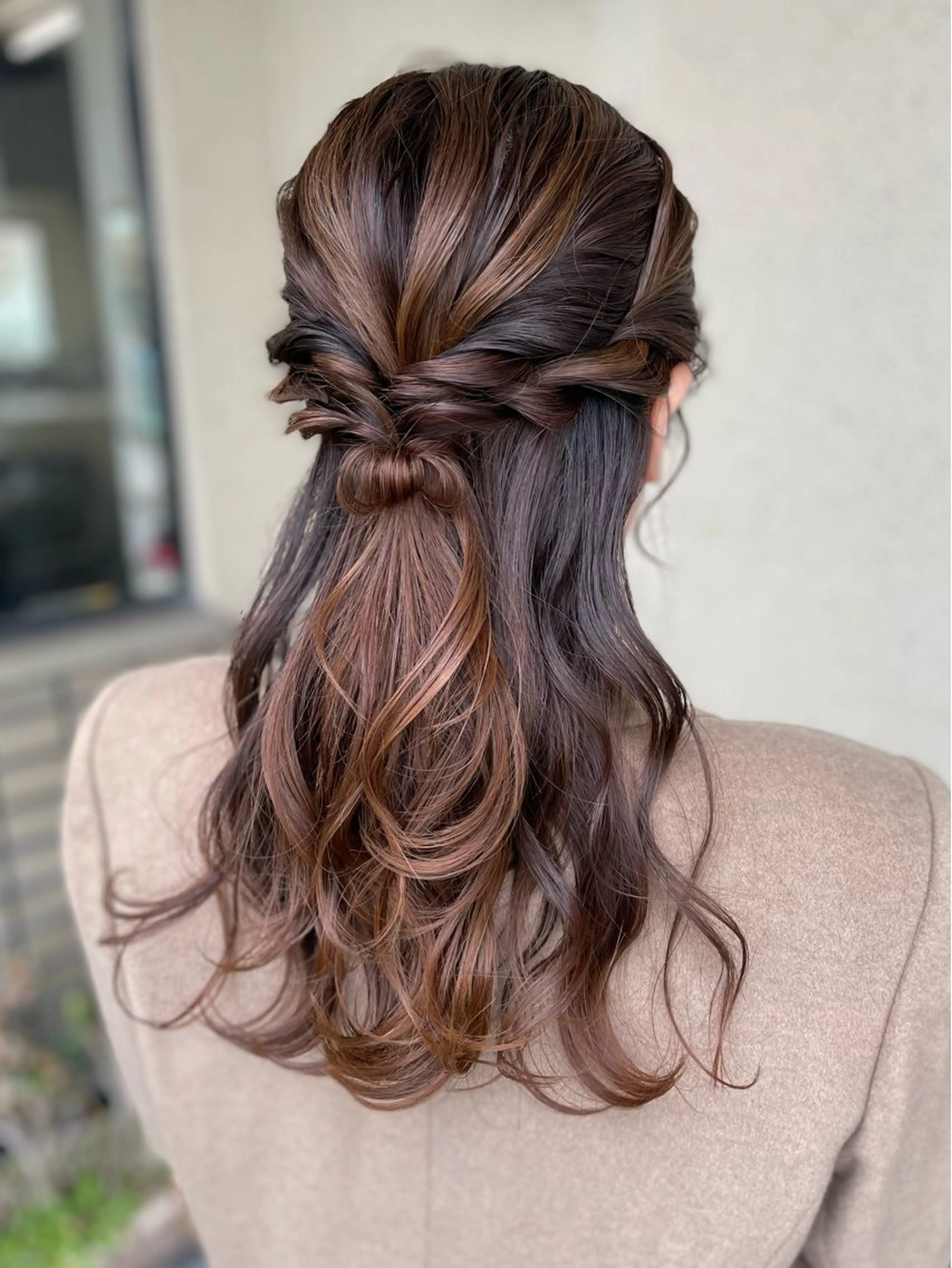 ロング ヘアアレンジ 結婚式・ブライダル ヘアセット 沢田 瞳のヘアスタイル