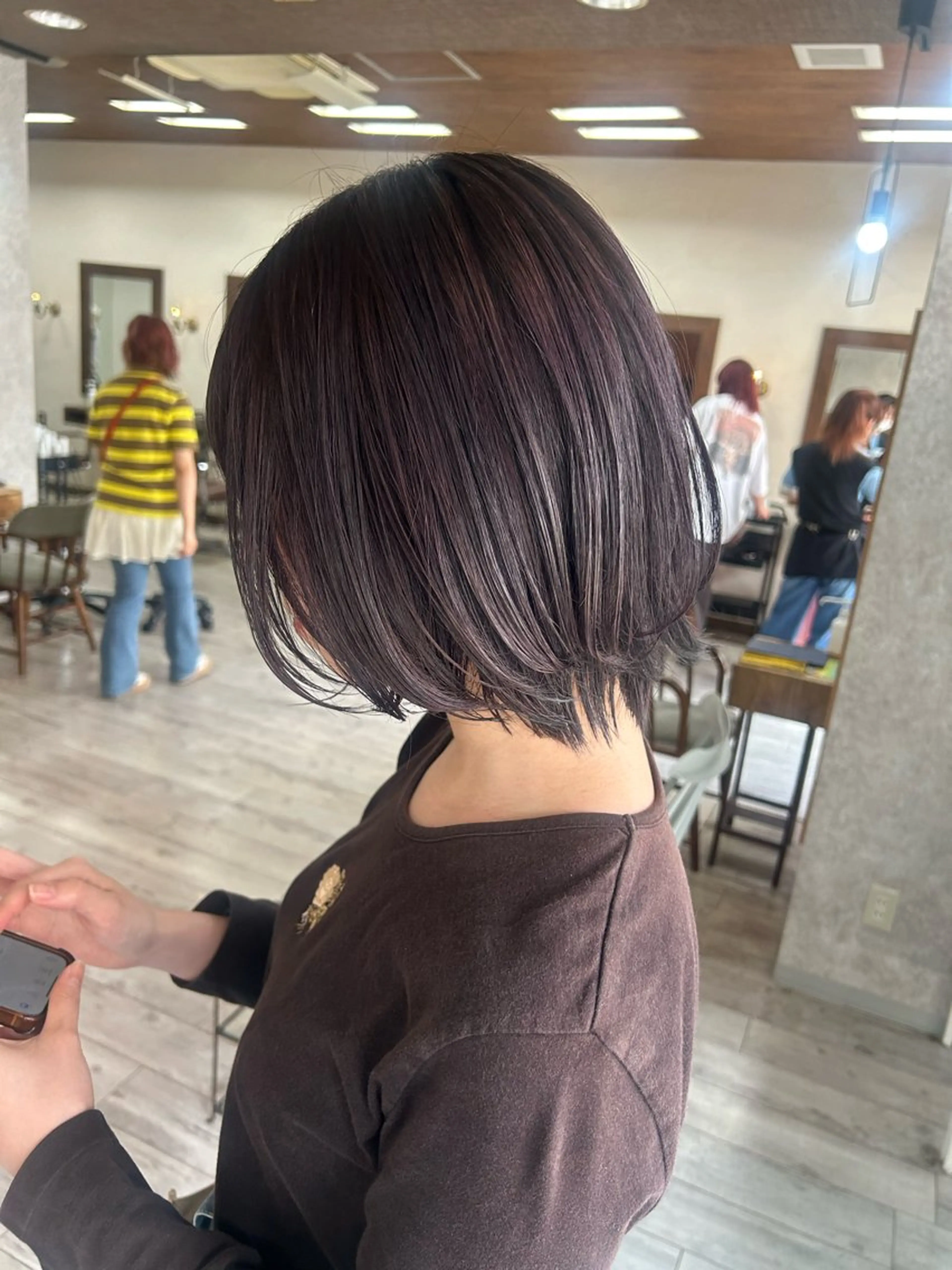 ショート カラー ラベンダーカラー ｲﾁｶﾜ ﾐｵ/ minim hairのヘアスタイル