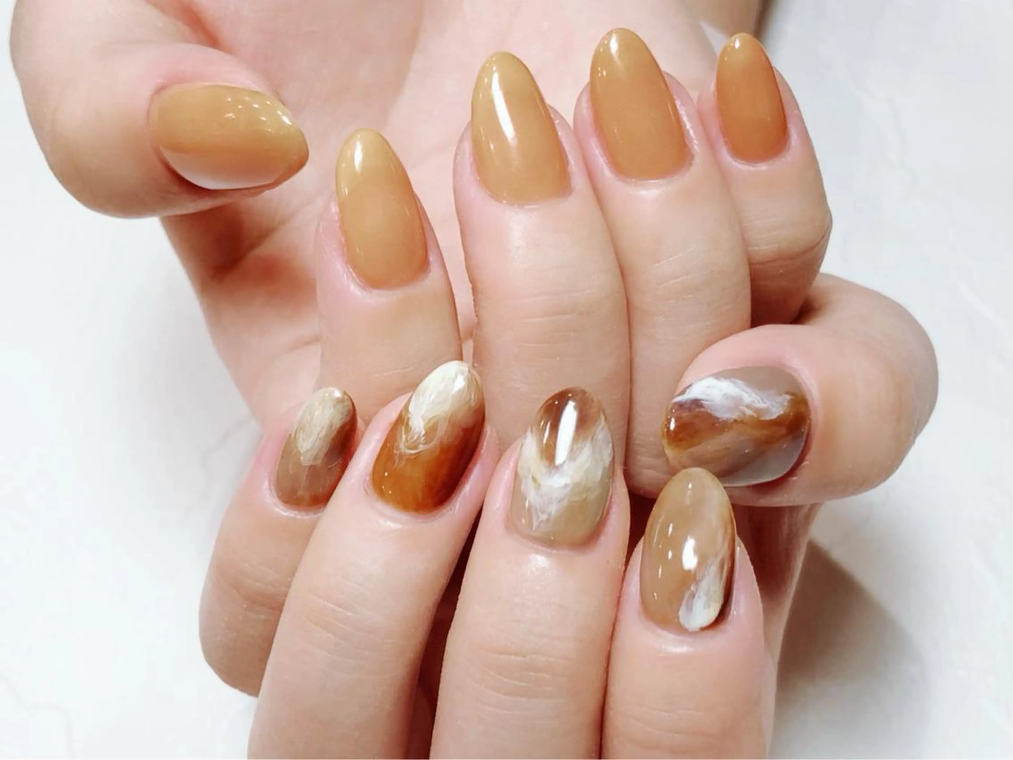 ネイル アートネイル ジェルネイル パラジェル ハンドネイル éclat所属・éclat エクラのネイルデザイン