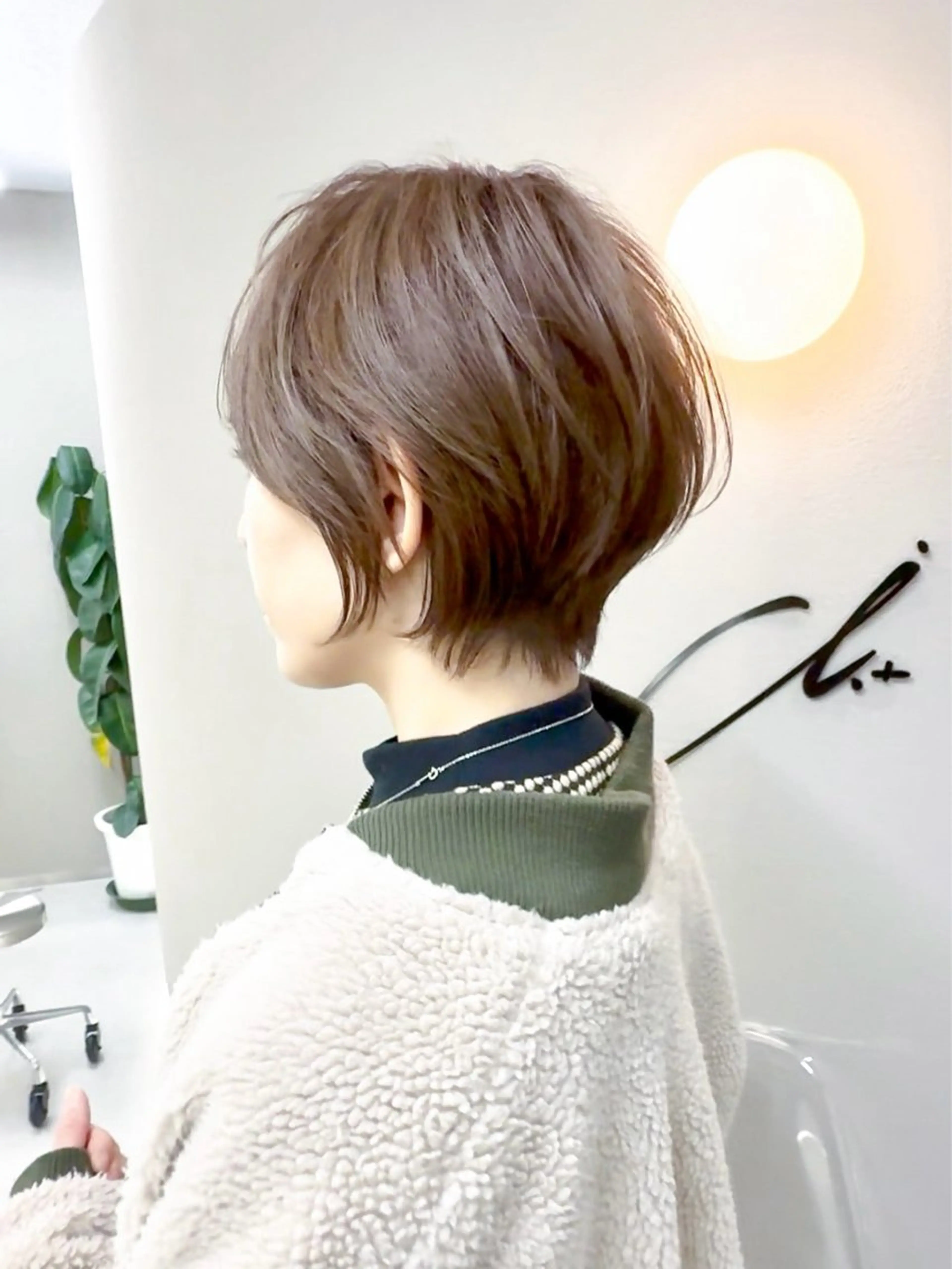 ショート カラー カット ヘアカラー i.+sapporo所属・ショート/レイヤー /札幌/小山内のヘアスタイル
