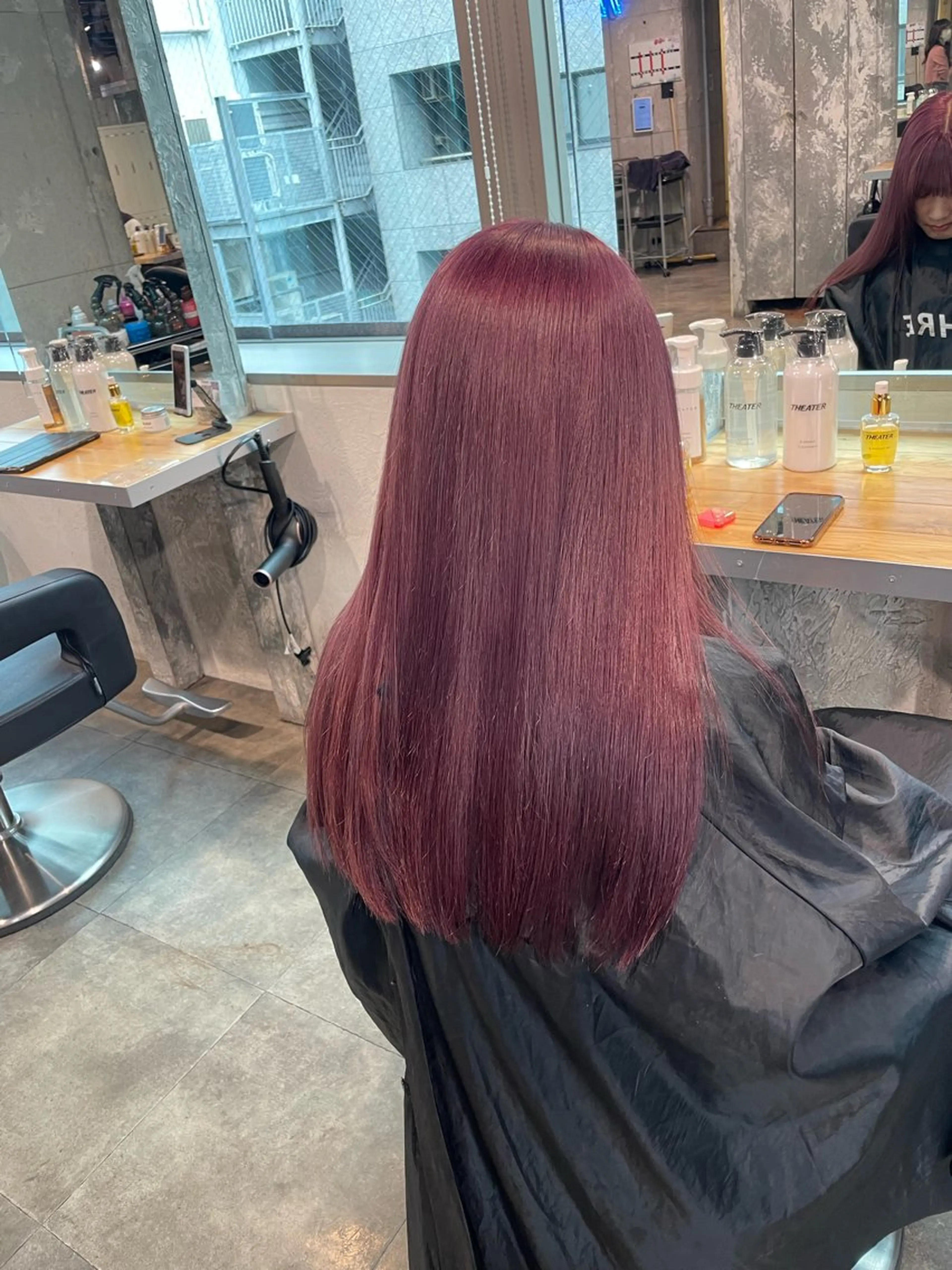 セミロング カラー カット ヘアカラー トリートメント ヘアセット 艶髪/透明感🪽 DISCO🪽のヘアスタイル