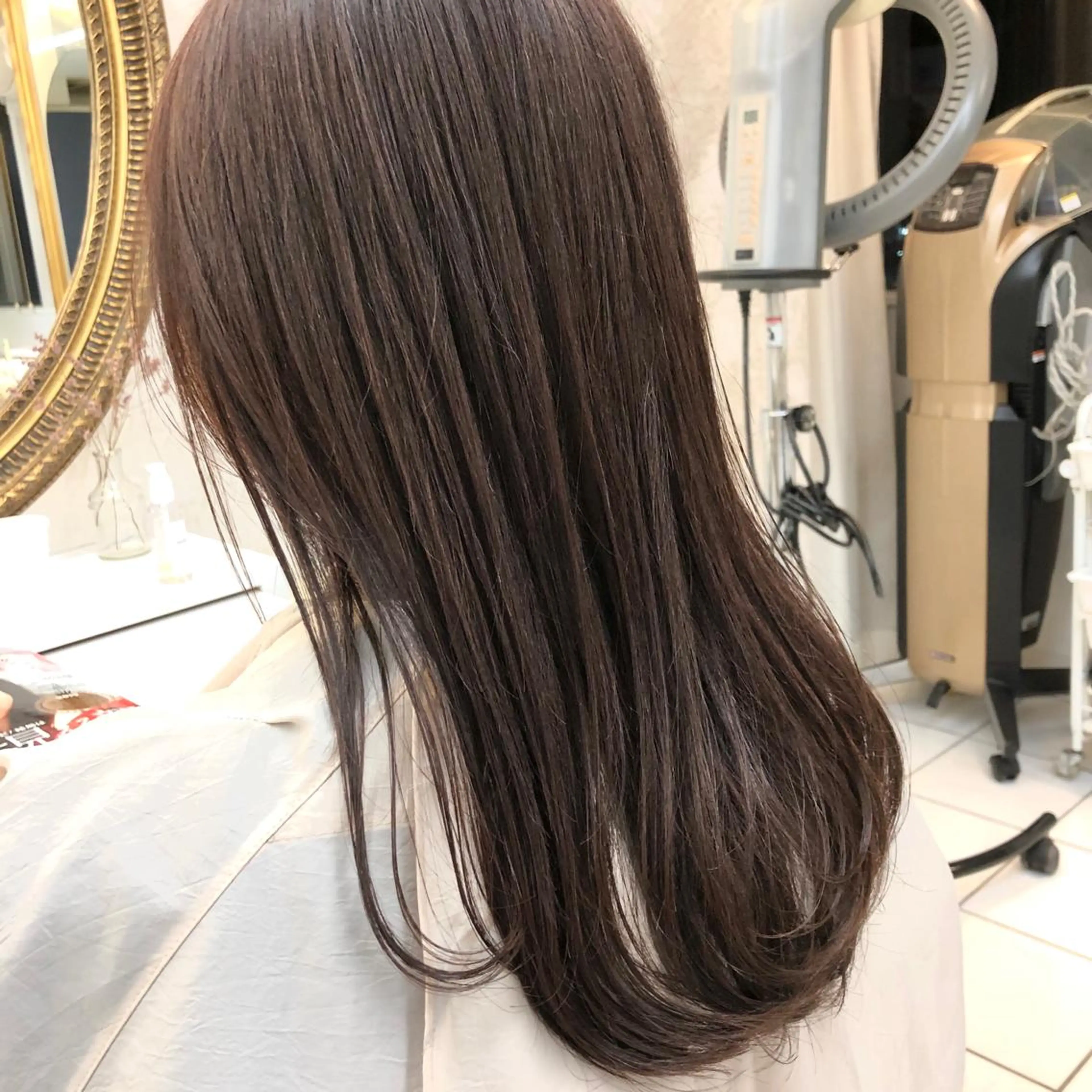 ロング カット ヘアカラー トリートメント [仙台髪質改善]小原 弘之のヘアスタイル
