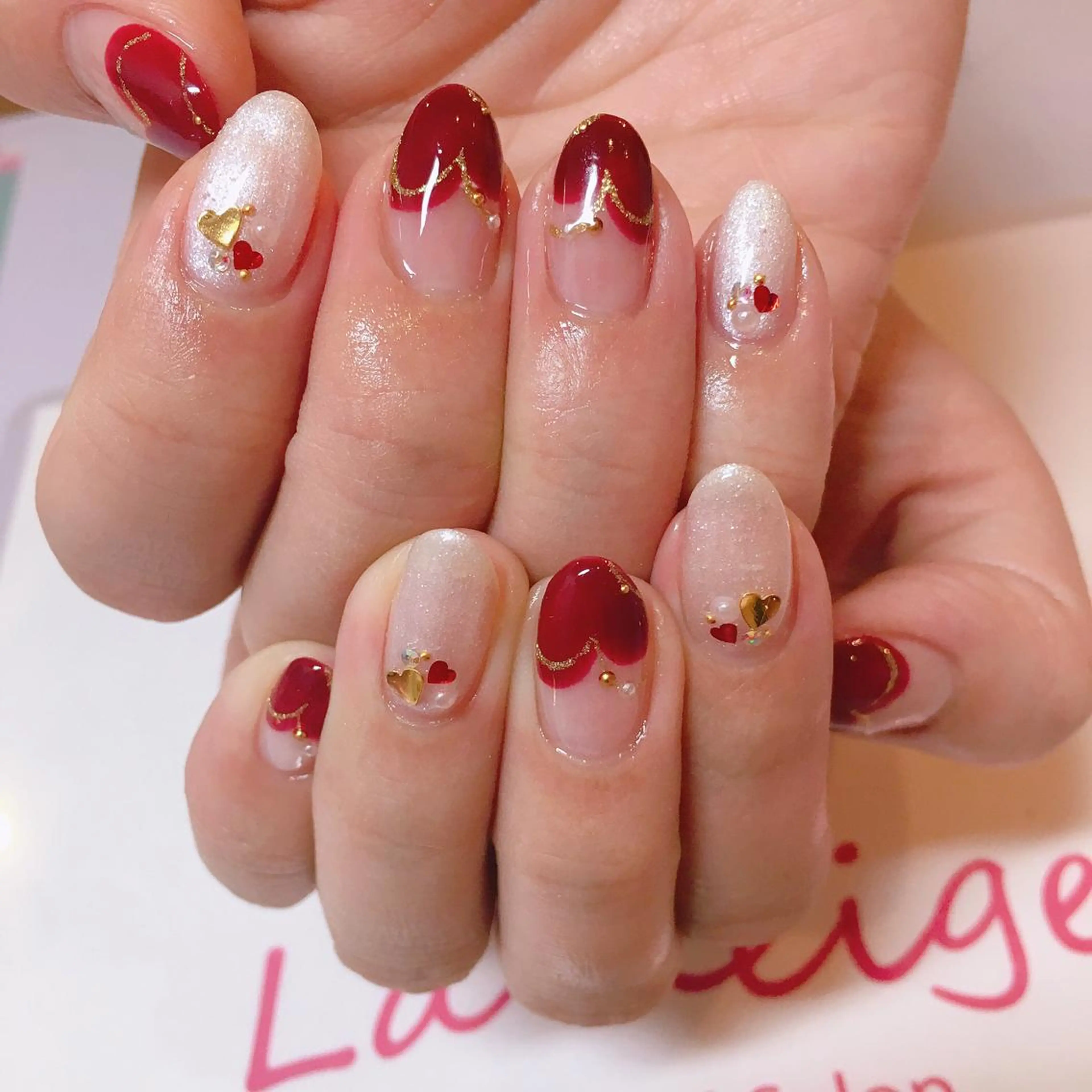 ネイル La neige* yuki 🥯🍑のネイルデザイン