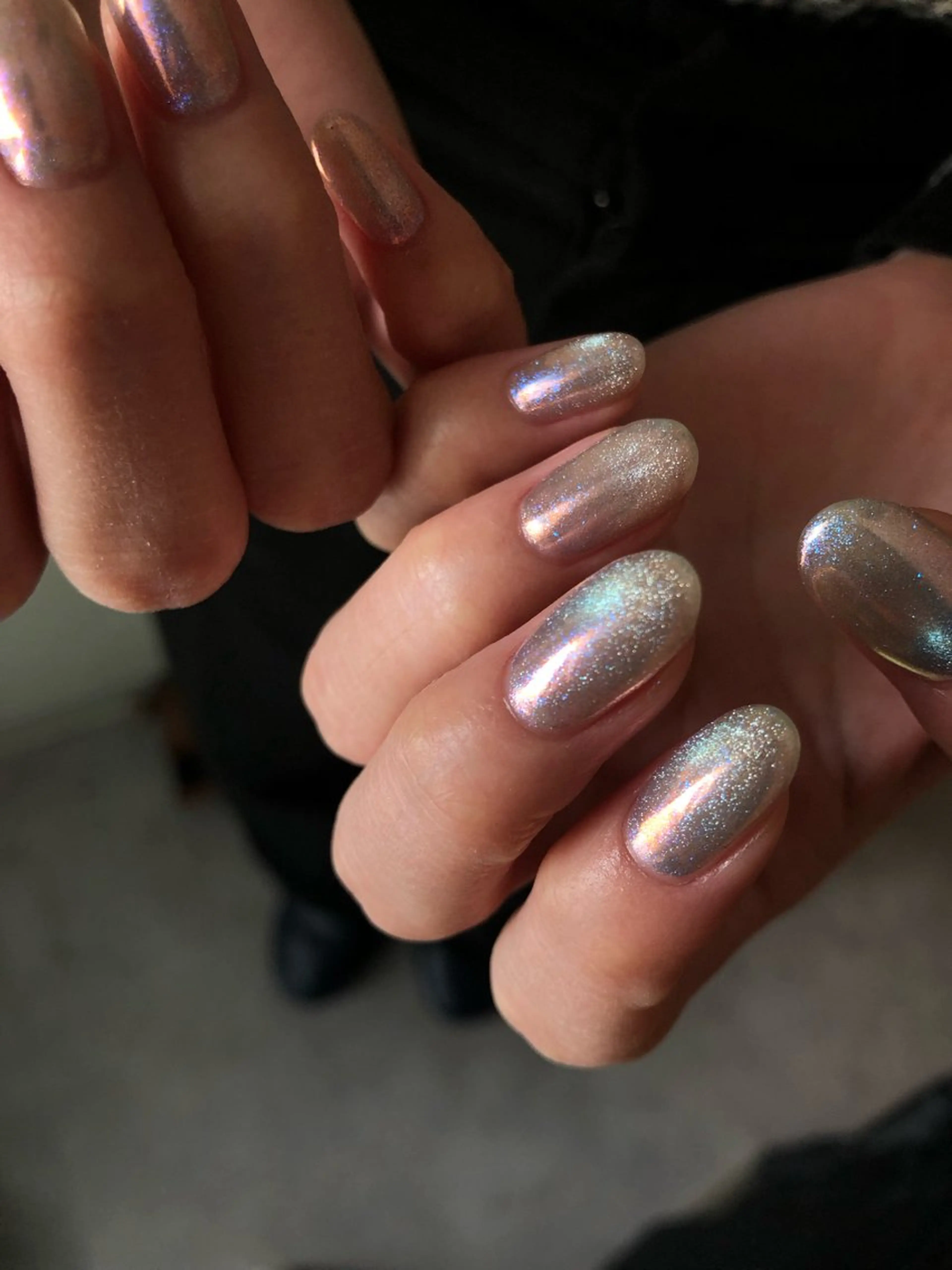 ネイル オーロラネイル マグネットネイル ミラーネイル muhl by DILL所属・. wakanaのネイルデザイン