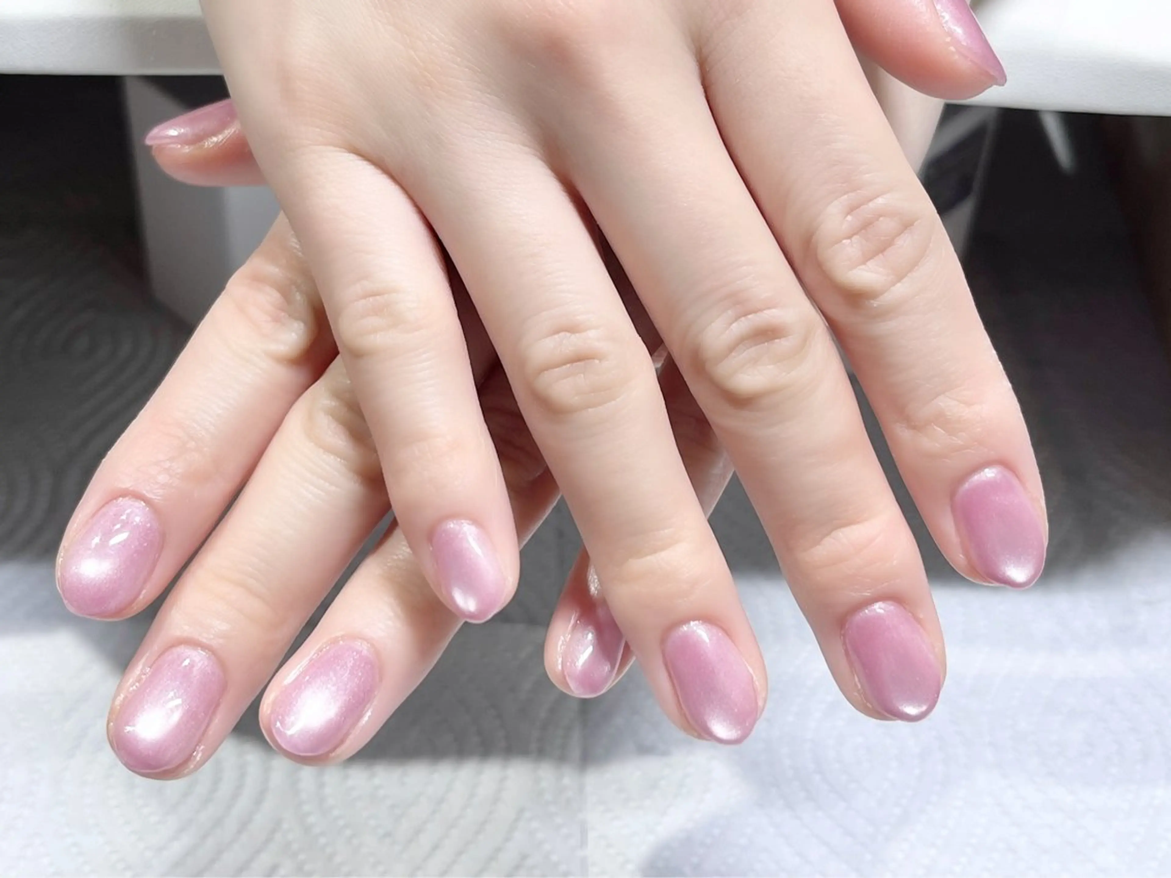 ネイル ワンカラーネイル ハンドネイル Belle Fleuve ASUのネイルデザイン