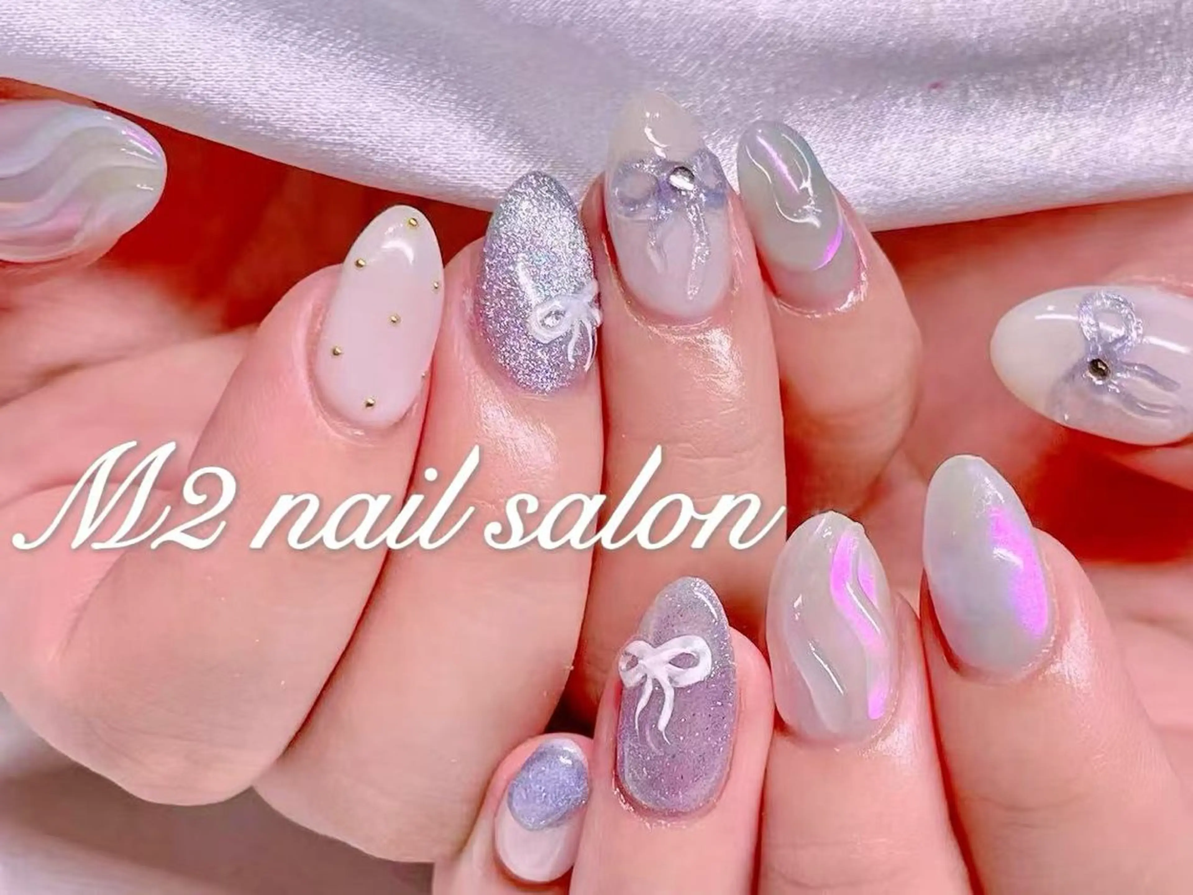 ネイル ハンドネイル 長さだし専門店 M2　rikaのネイルデザイン