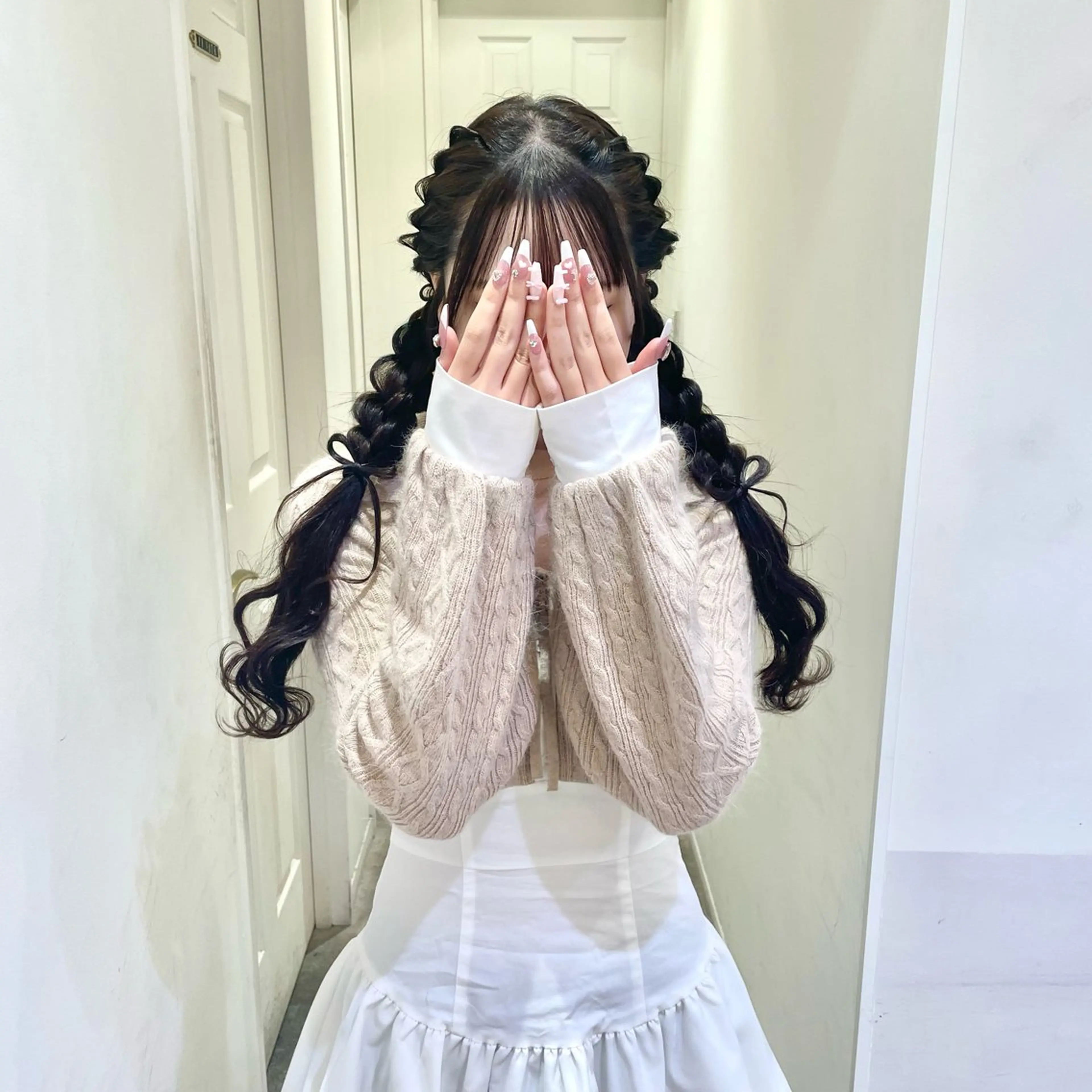 ヘアアレンジ ハイトーンカラー/ 長さだし🐇きょうかのヘアスタイル