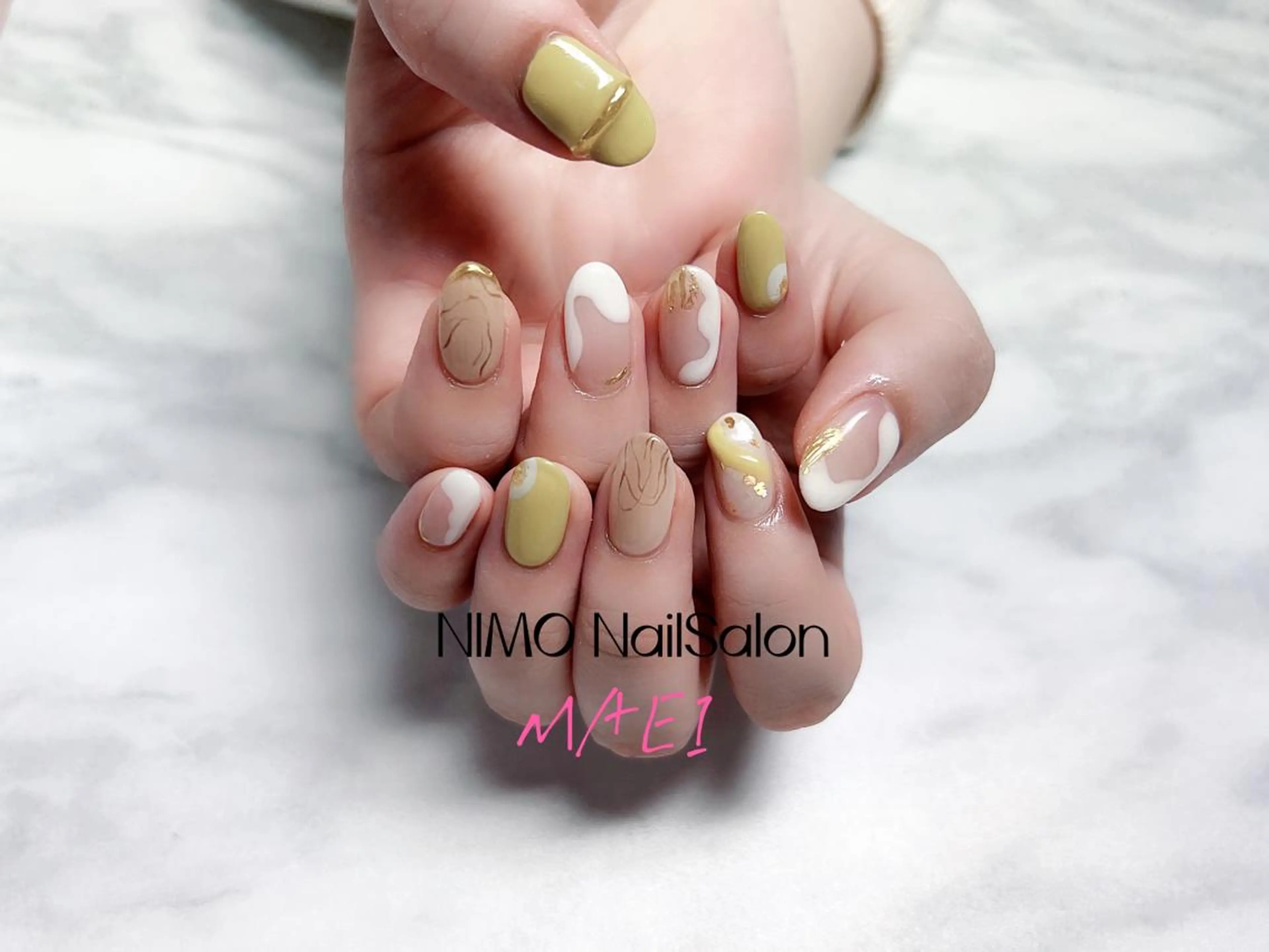 ネイル ハンドネイル ハンドケア NIMO ネイルサロンのネイルデザイン