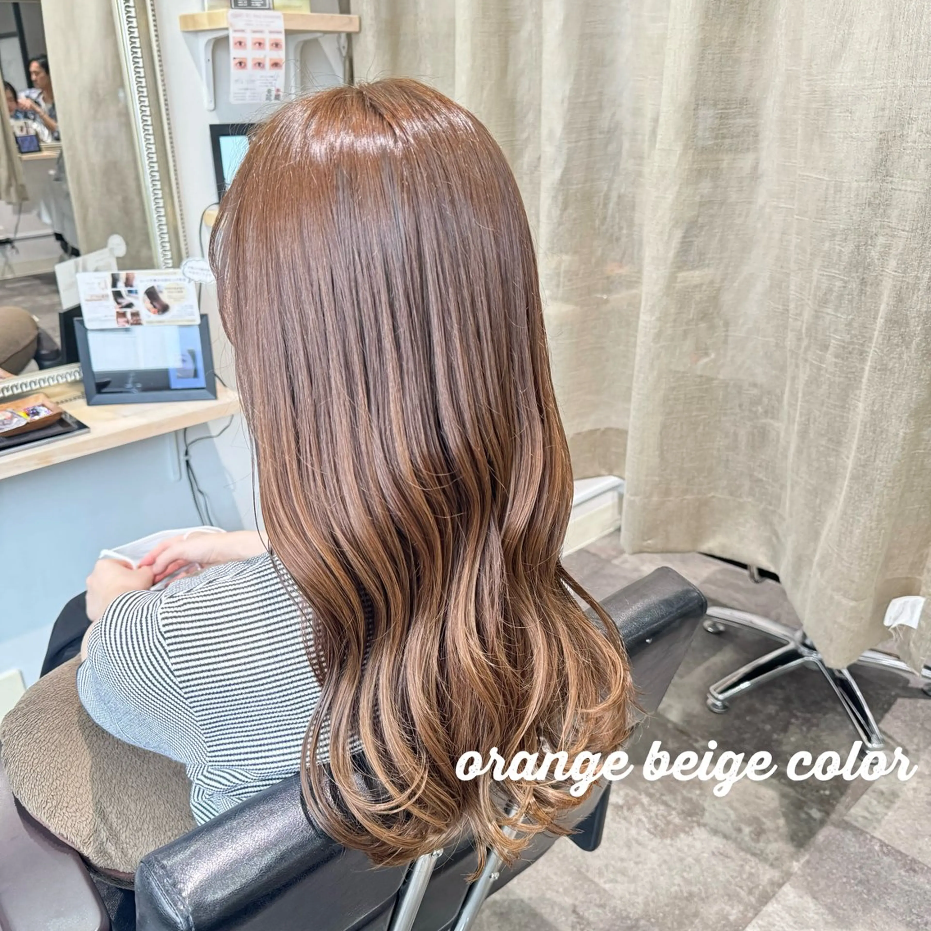 セミロング カット パーマ トリートメント Takahiro 髪質改善のヘアスタイル