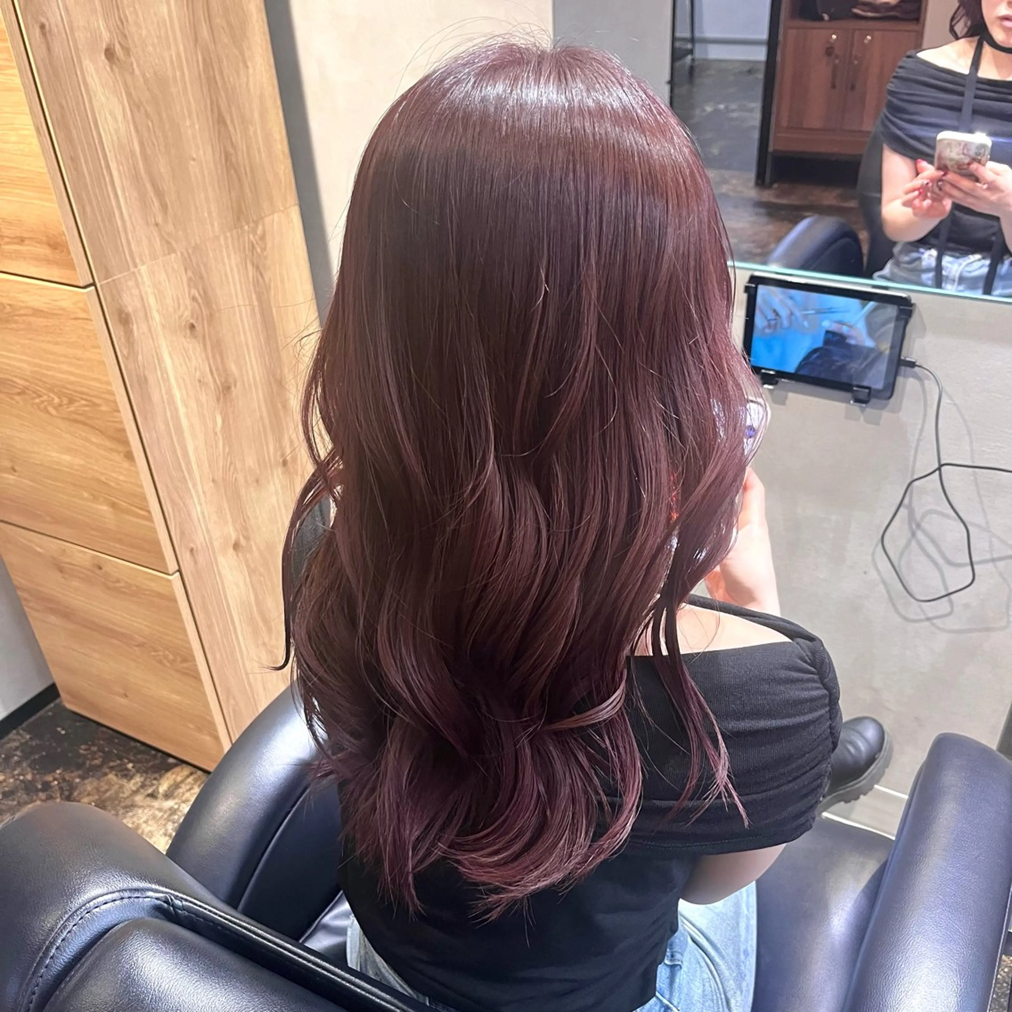 カラー ダブルカラー ラベンダーカラー ピンクカラー ピンクラベンダー ヘアカラー 透明感カラー/パーマ 🌀アオノのヘアスタイル