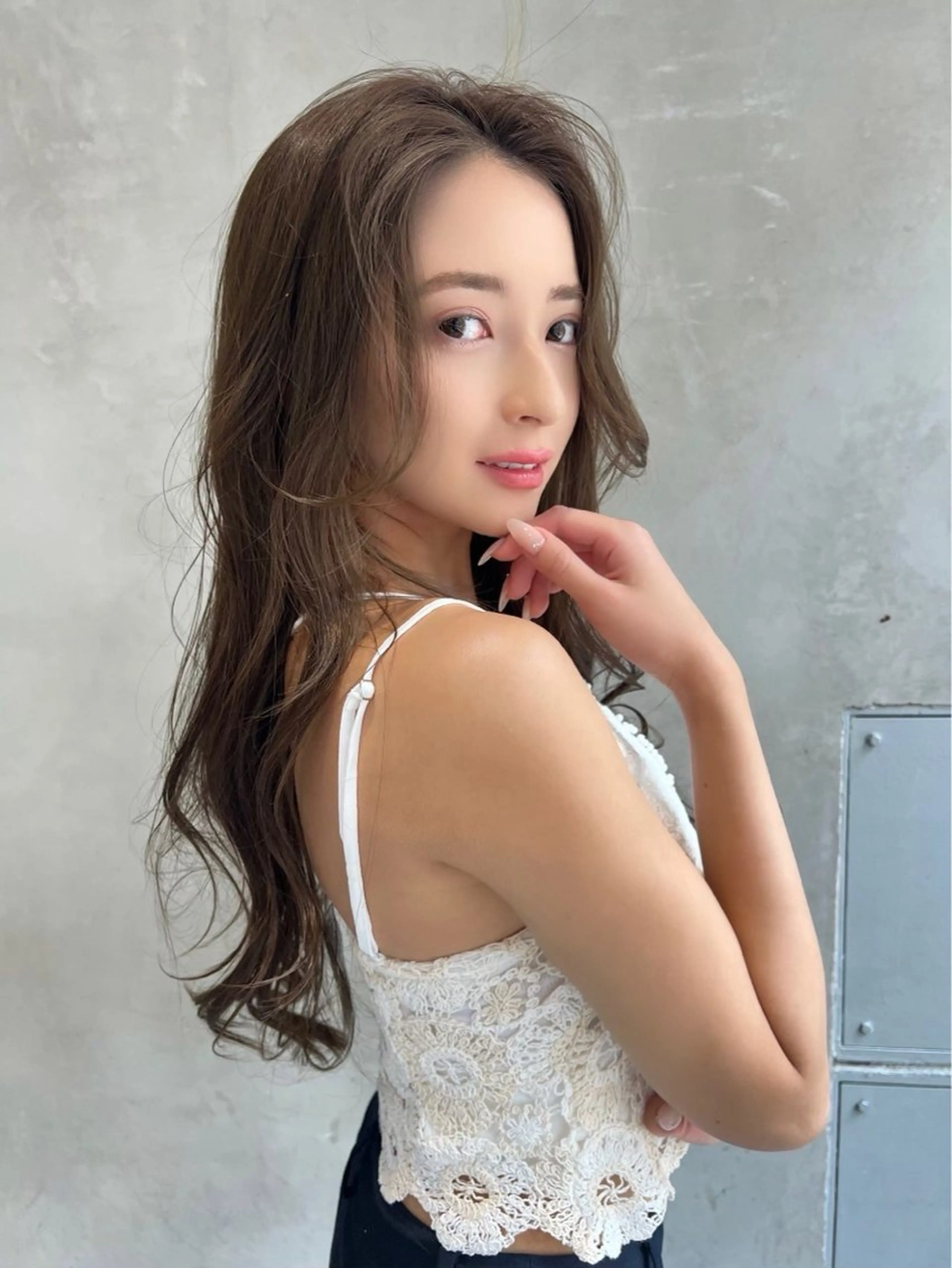 ロング カラー ✨🩷似合わせ🩷✨ 前川のヘアスタイル