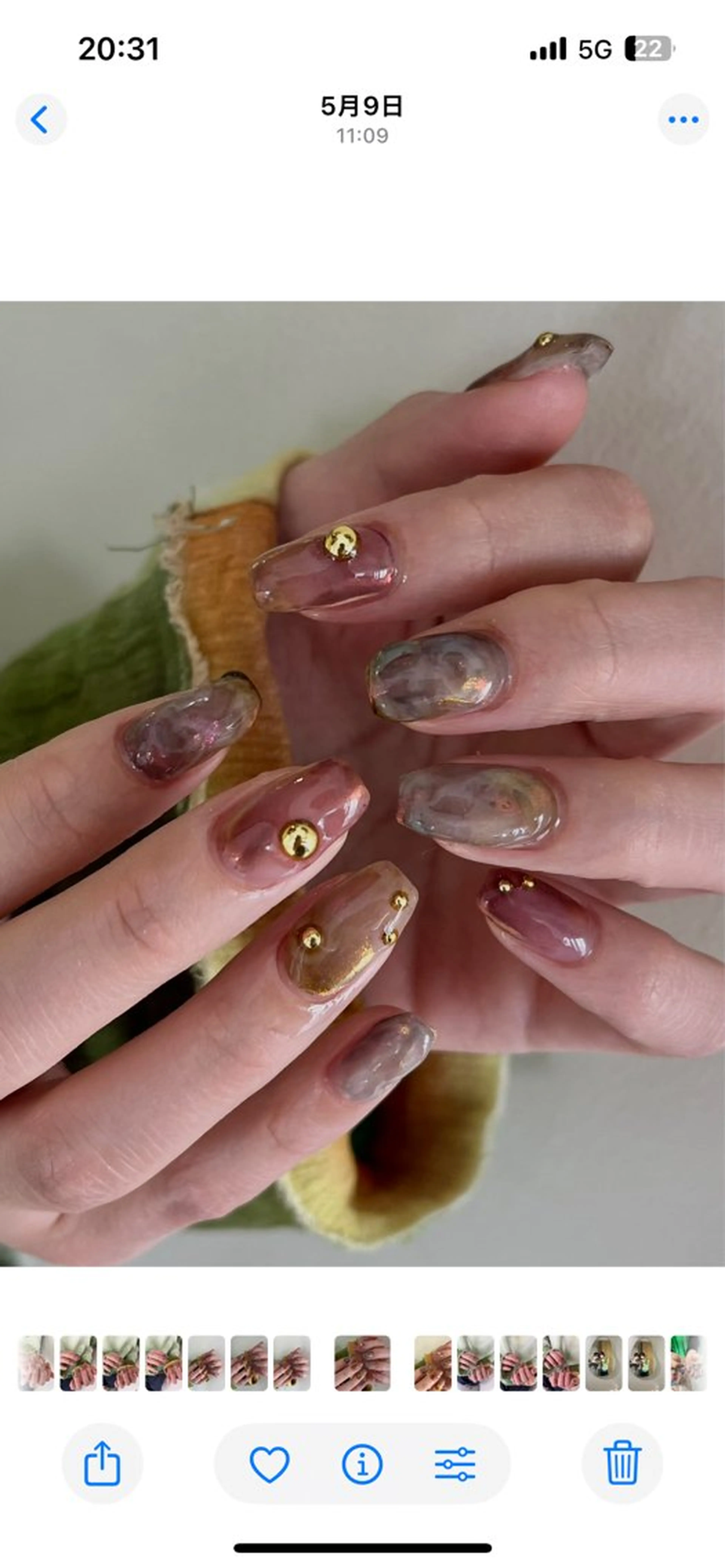 ネイル paragel /a k i n aのネイルデザイン