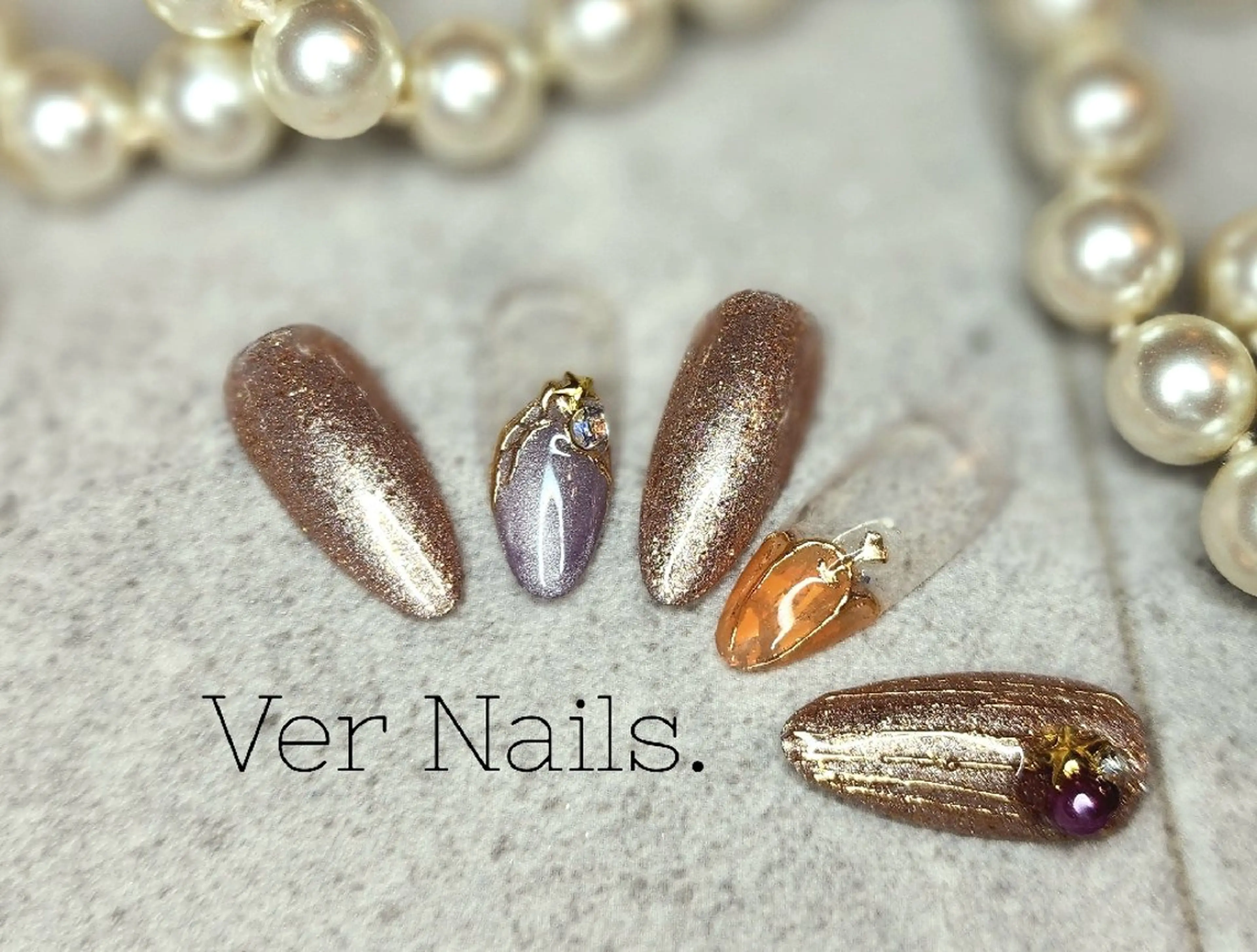 ネイル ハロウィン ハンドネイル Ver Nails.のその他イメージ