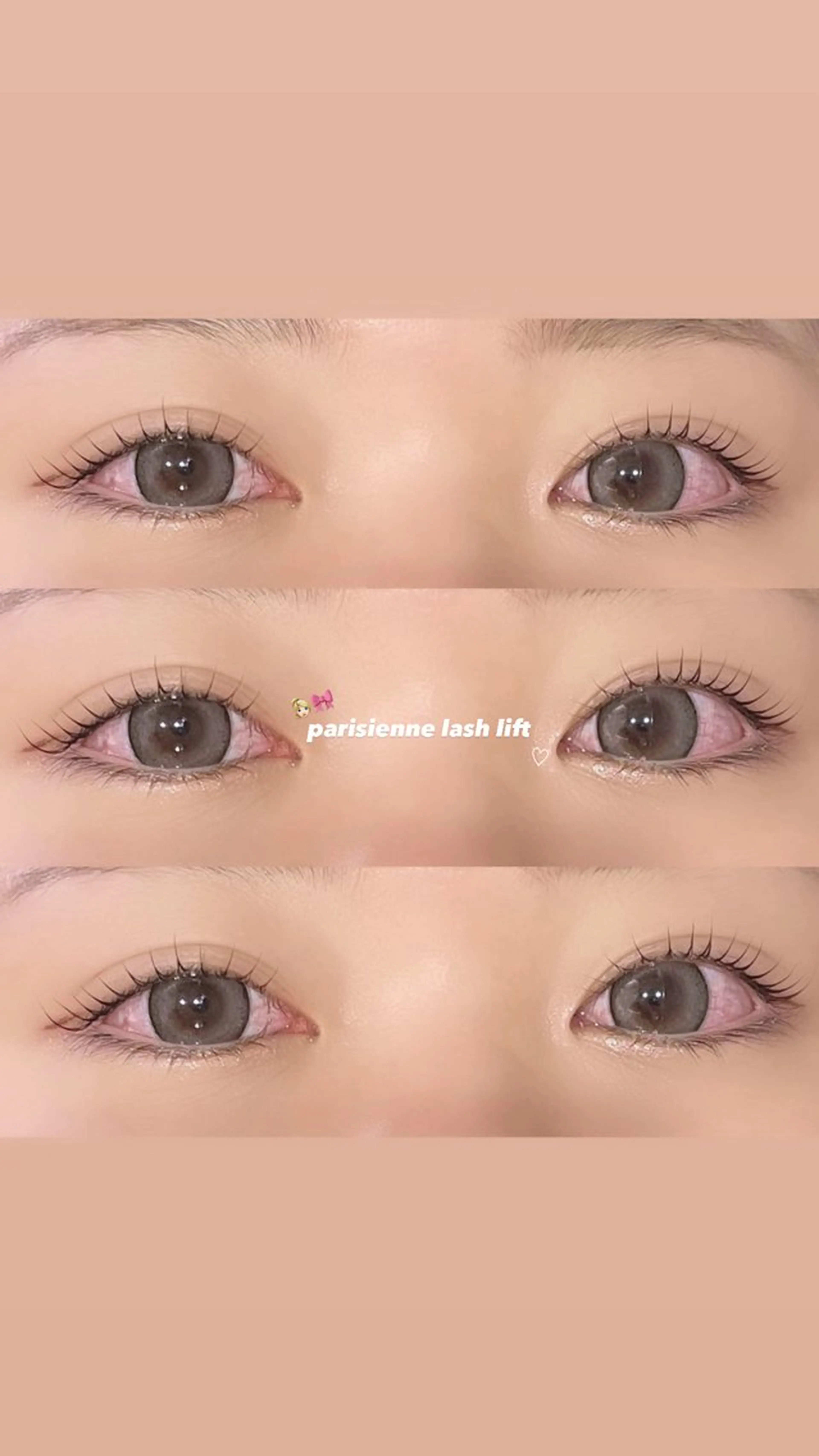 コーティング美容液付き♡パリジェンヌラッシュリフトの写真