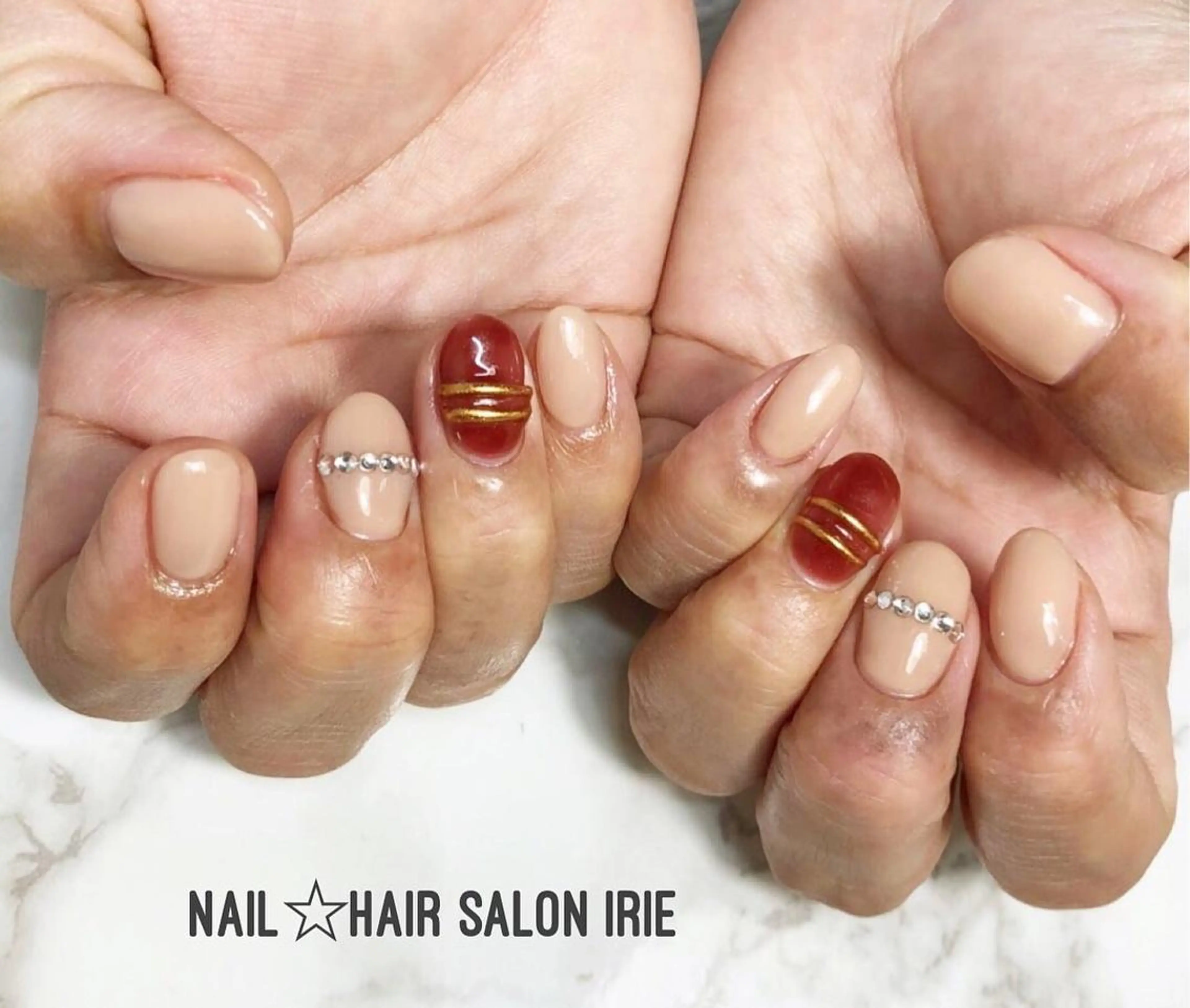 ネイル Hair salon Irie所属・與儀 知佳のネイルデザイン