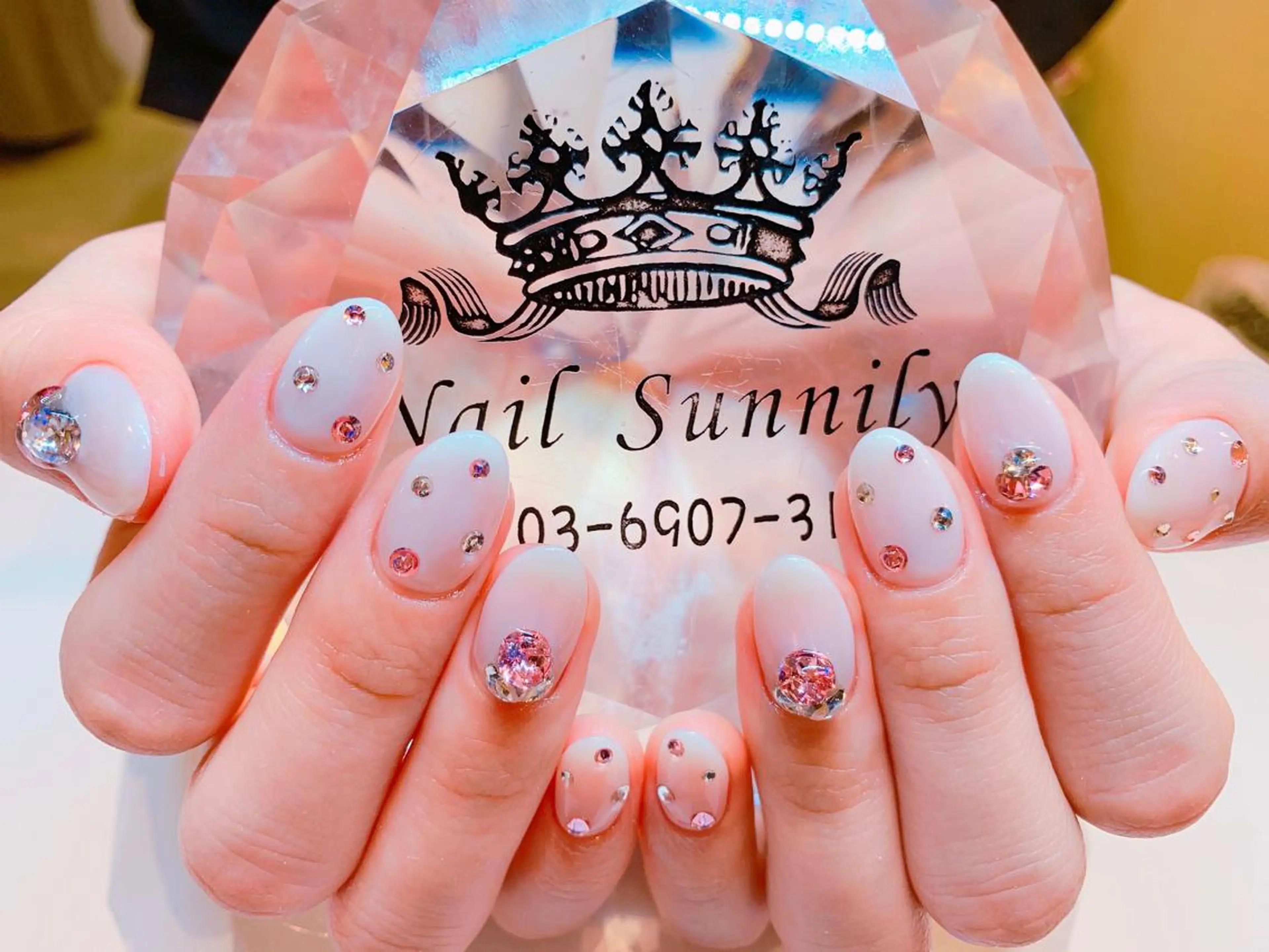 ネイル 長さだし専門店 M2　rikaのネイルデザイン