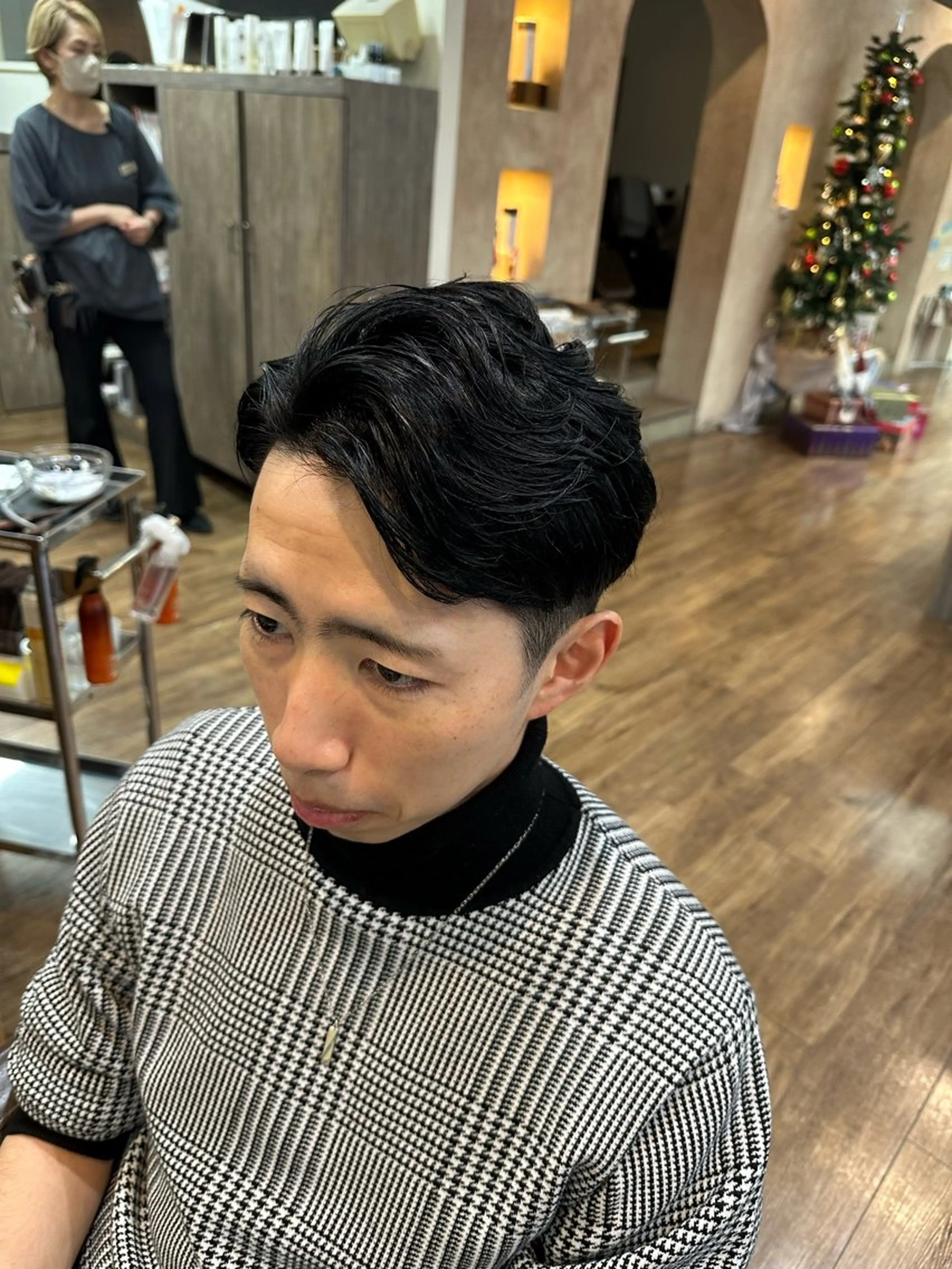 ショート メンズ 小川 音哉「fluer」のヘアスタイル