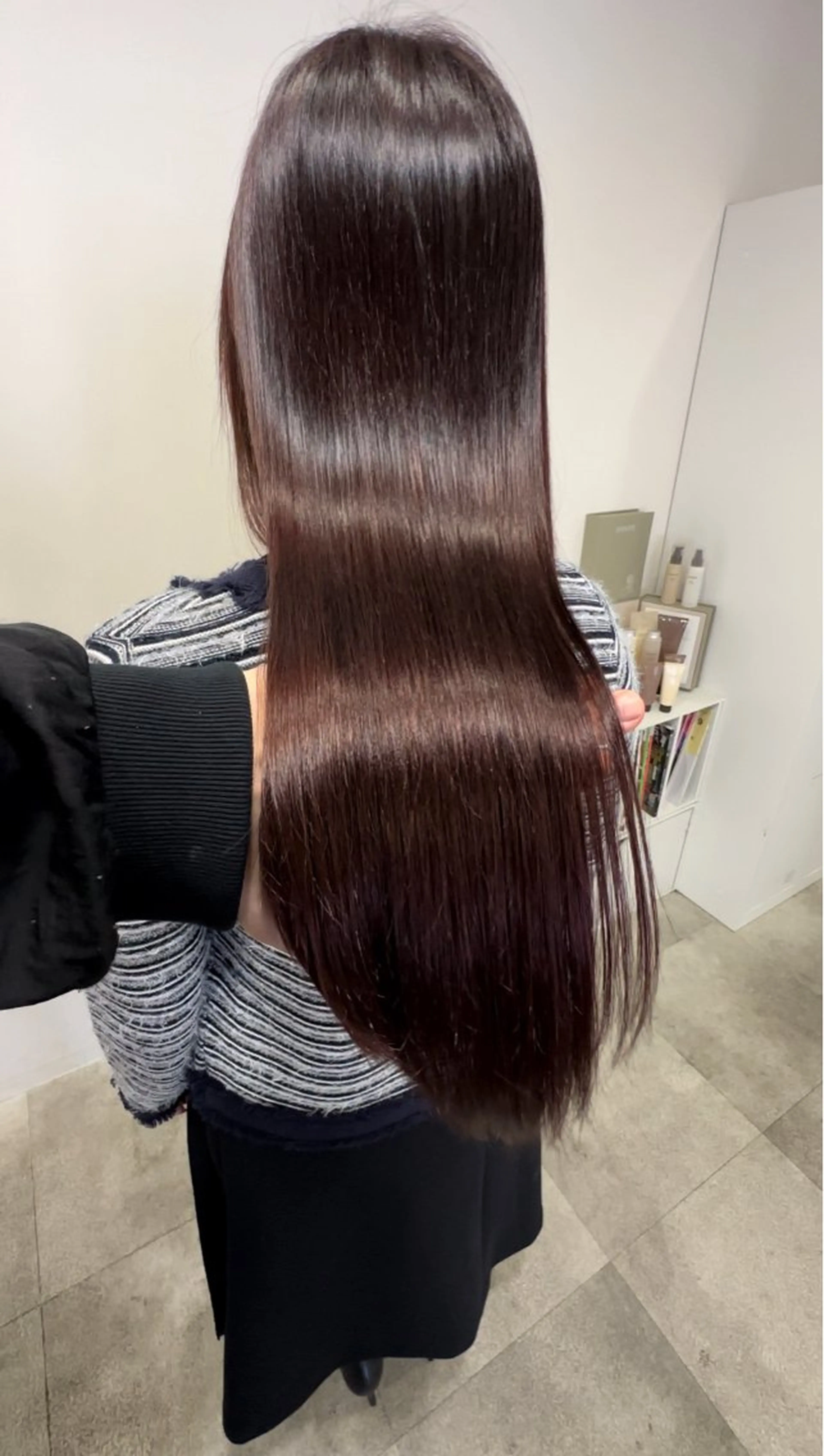 ロング 縮毛矯正 カット 縮毛矯正 トリートメント CHAINON 木原崇了のヘアスタイル